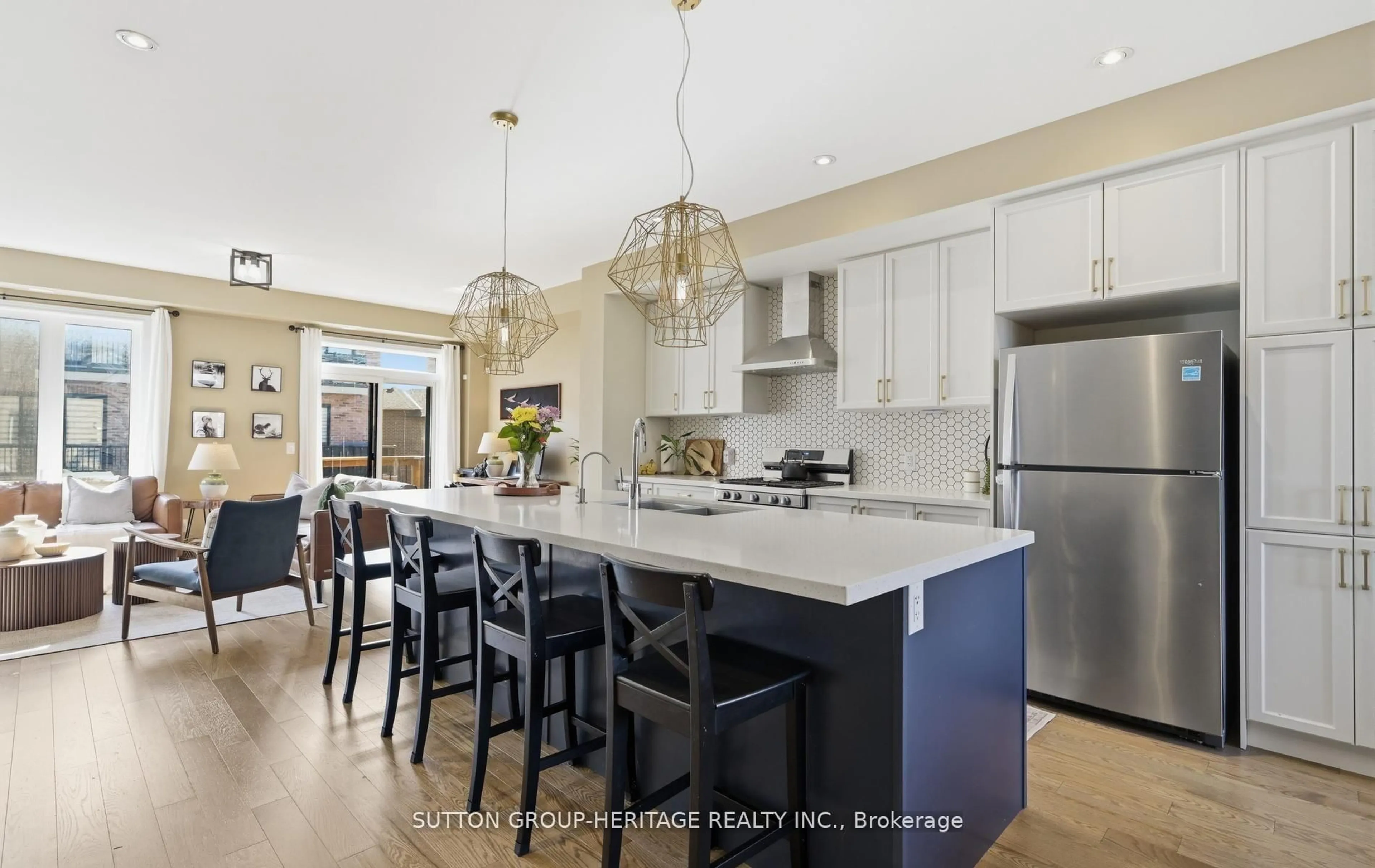 Open concept kitchen, ceramic/tile floor for 105 Dorian Dr, Whitby Ontario L1P 0C8