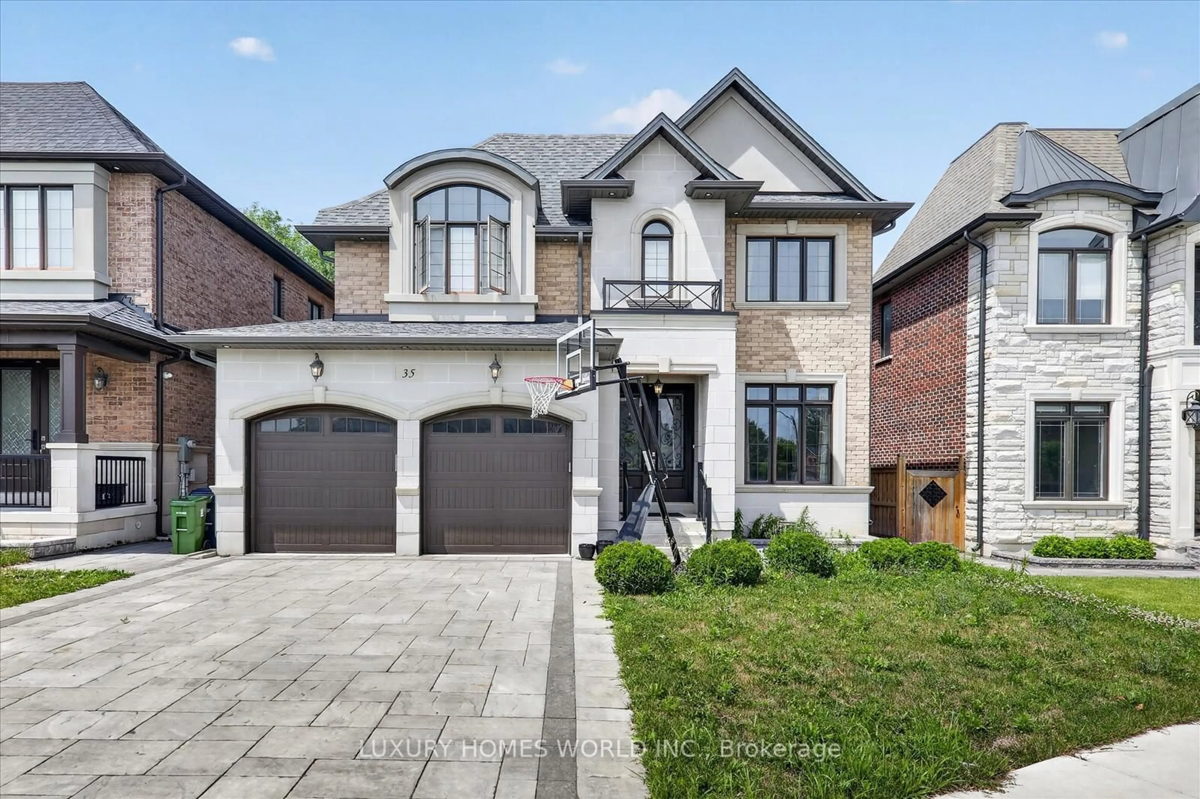 Home with brick exterior material, street for 35 Starfire Dr, Toronto Ontario M1C 5G3