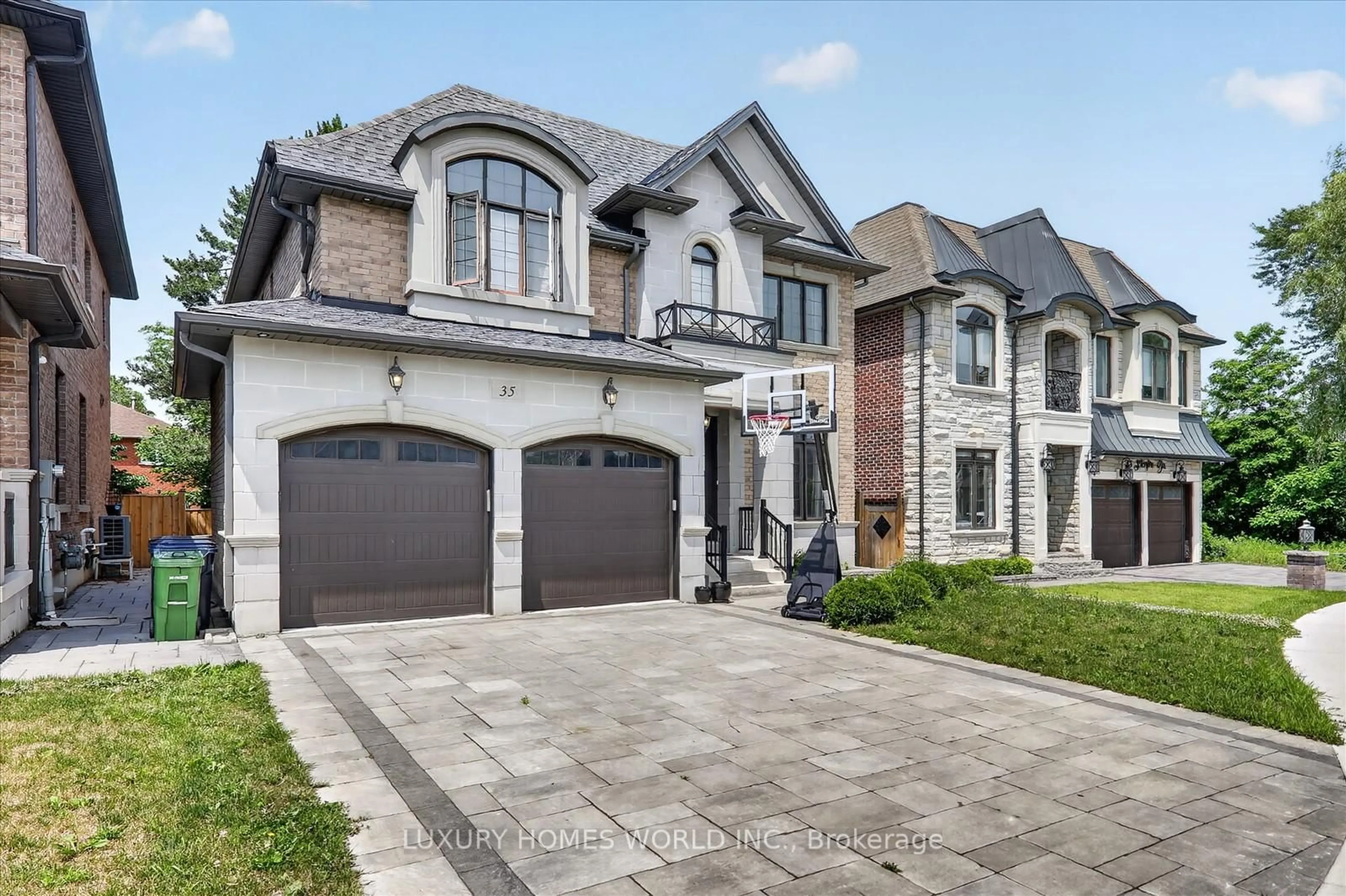 Home with brick exterior material, street for 35 Starfire Dr, Toronto Ontario M1C 5G3