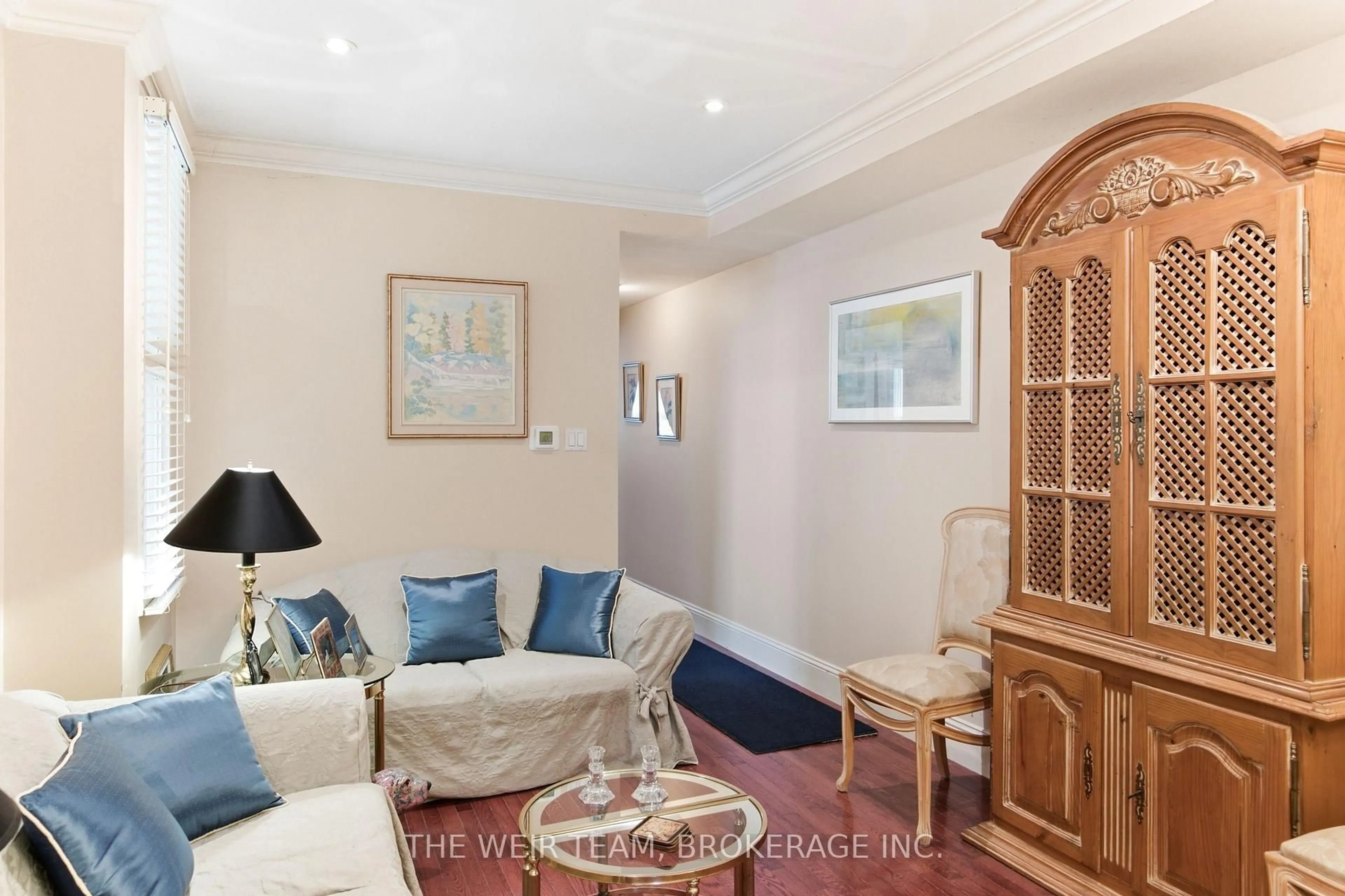 Living room with furniture, unknown for 114 De Grassi St, Toronto Ontario M4M 2K3