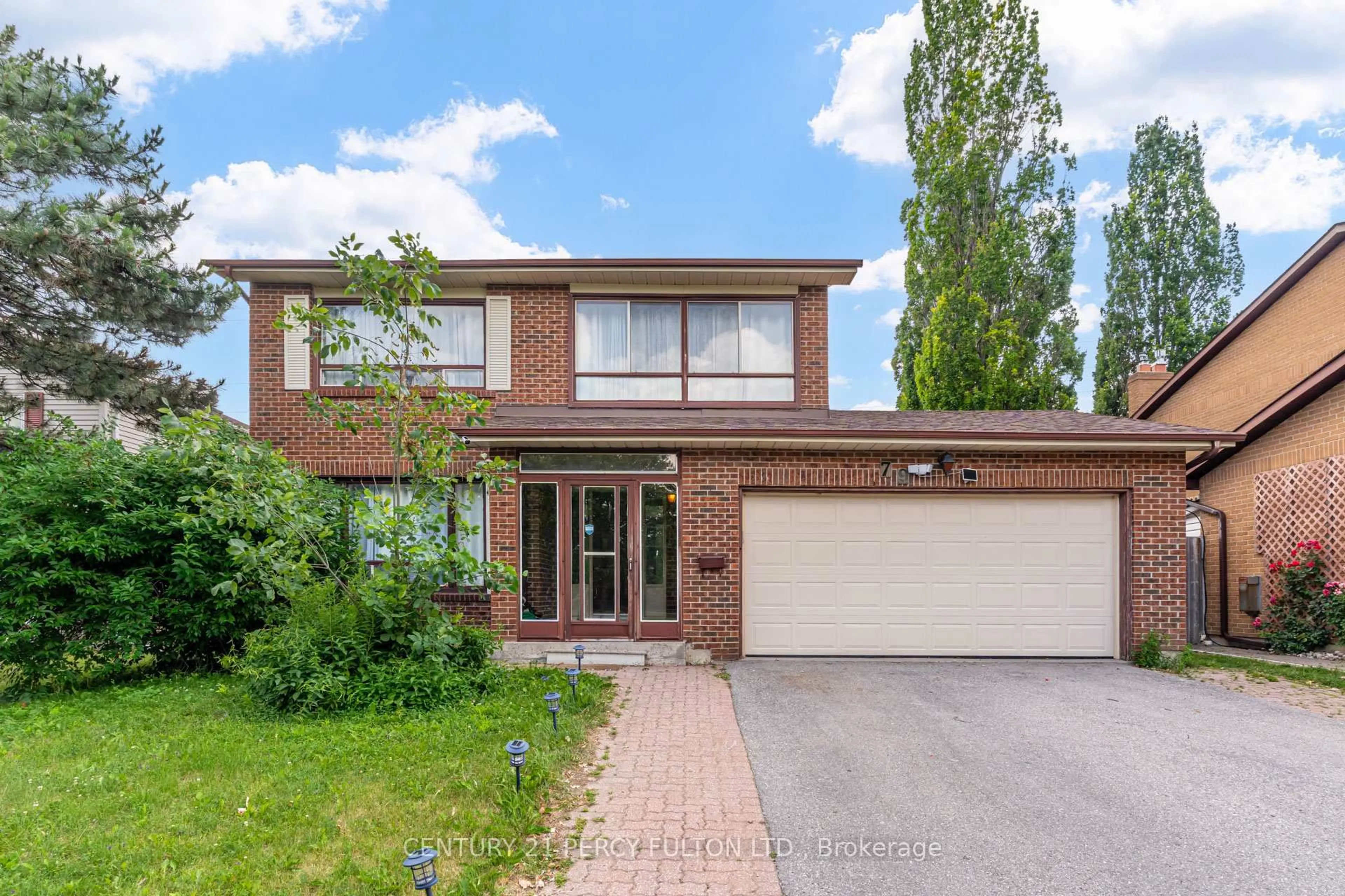 Home with brick exterior material, street for 79 Huntsmill Blvd, Toronto Ontario M1W 2Z8