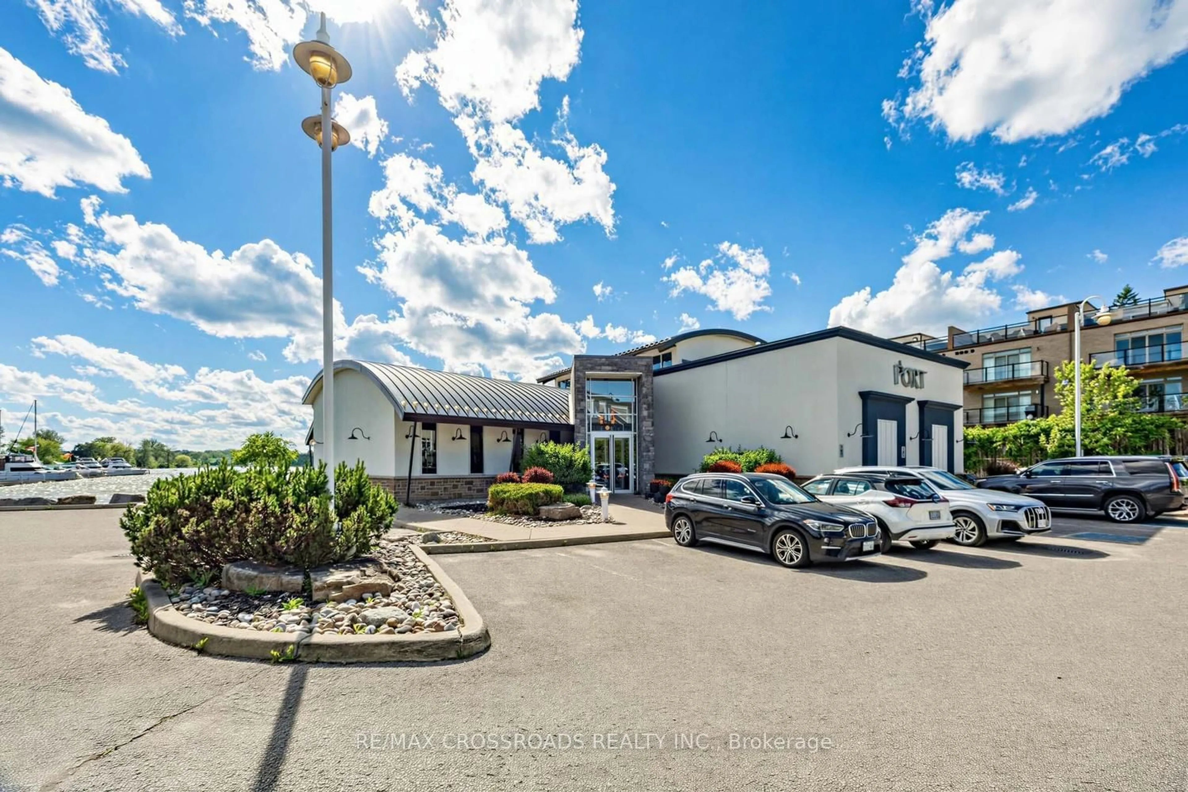 A pic from outside/outdoor area/front of a property/back of a property/a pic from drone, unknown for 661 Front Rd, Pickering Ontario L1W 1N9