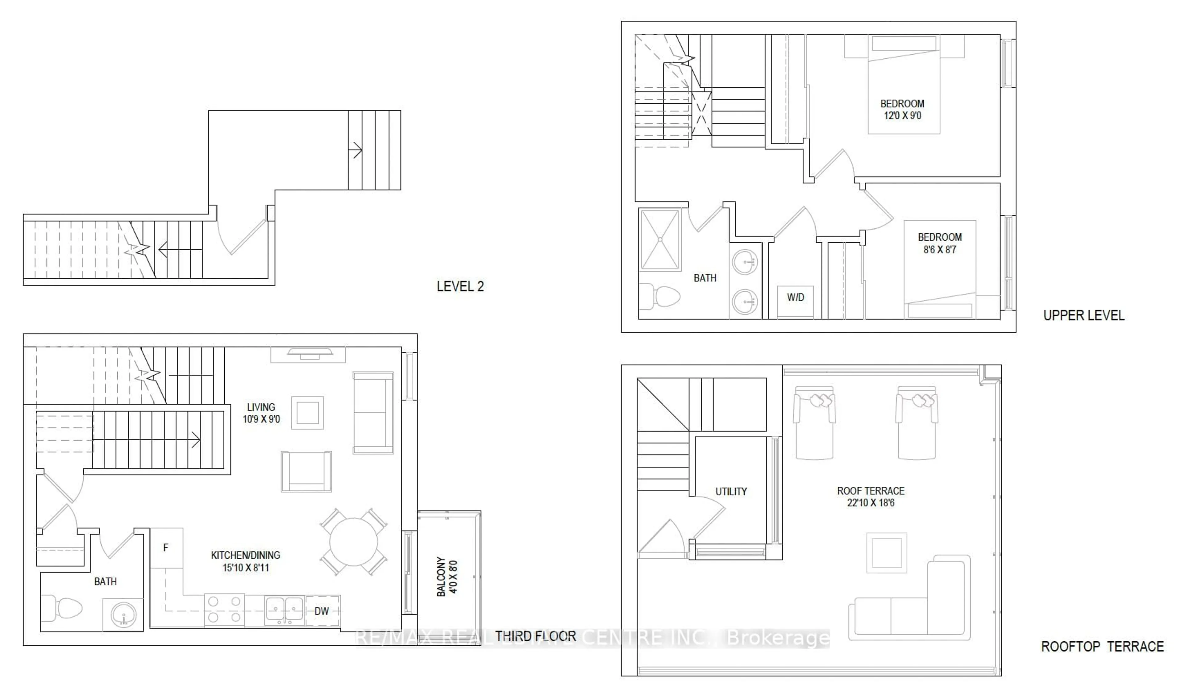 Floor plan for 3425 Sheppard Ave #307, Toronto Ontario M1T 3K5