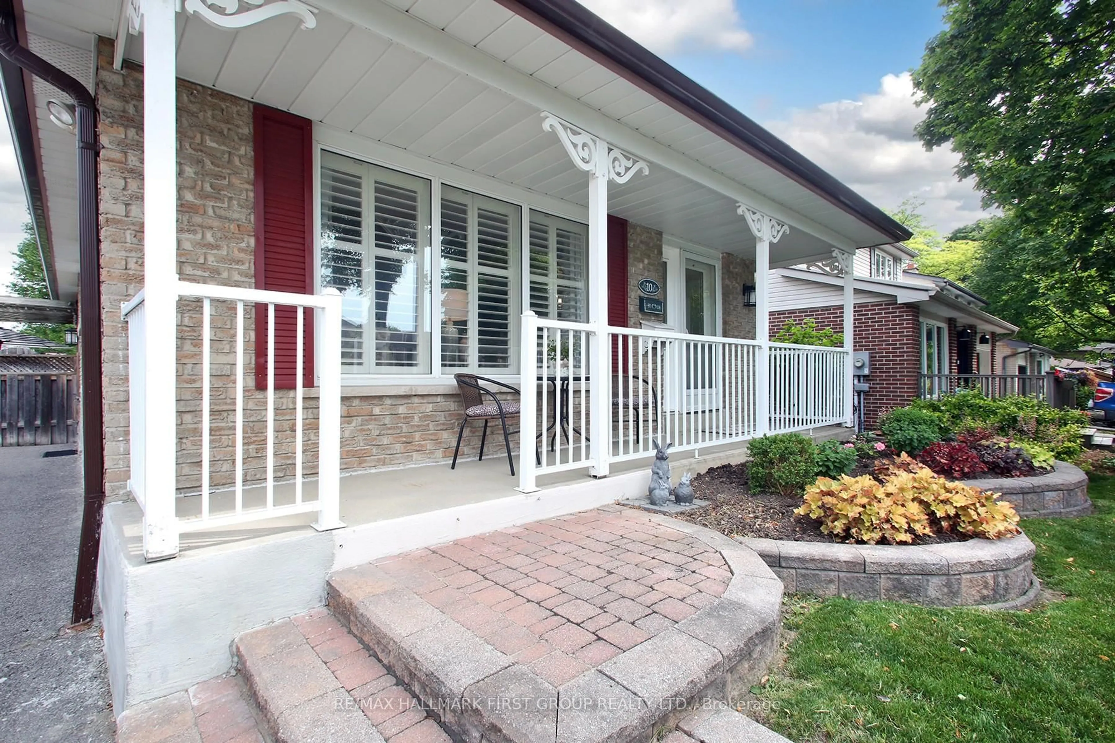 Home with brick exterior material, street for 10 Calais St, Whitby Ontario L1N 5M1