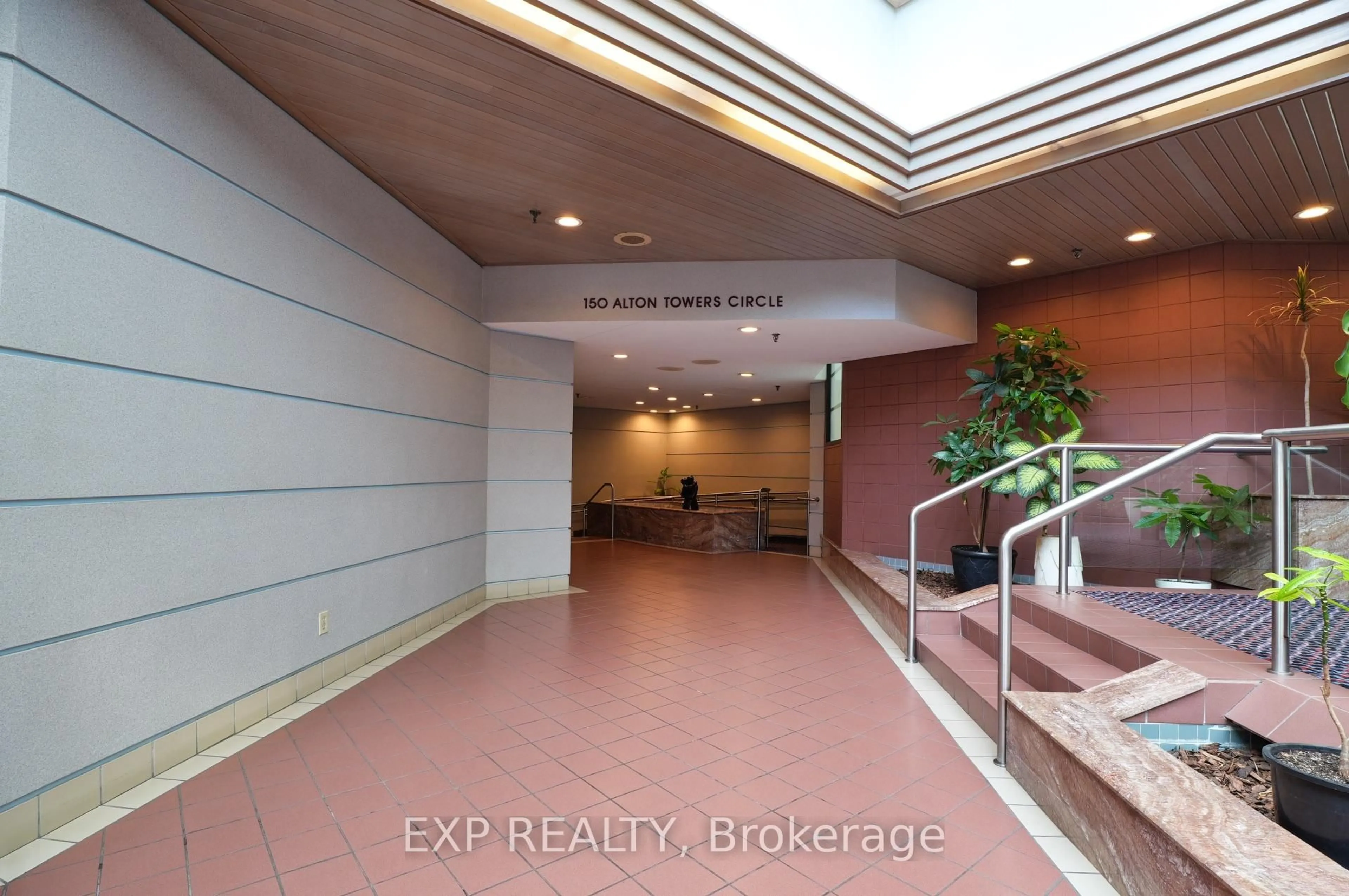 Indoor foyer for 150 Alton Towers Circ #1006, Toronto Ontario M1V 4X7