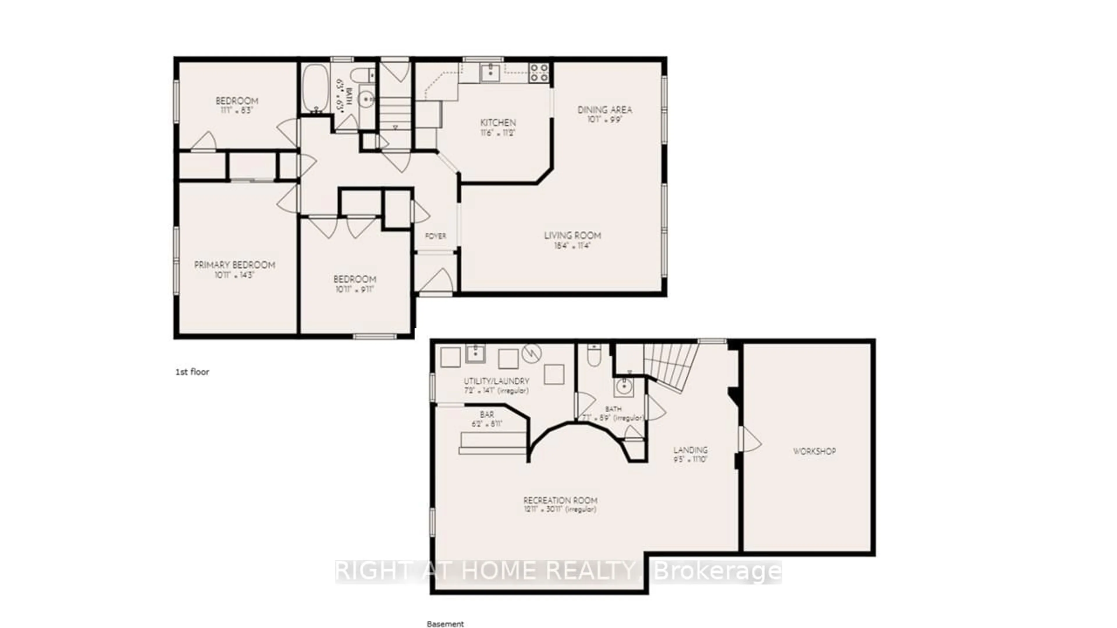 Floor plan for 75 Milford Haven Dr, Toronto Ontario M1G 3C9