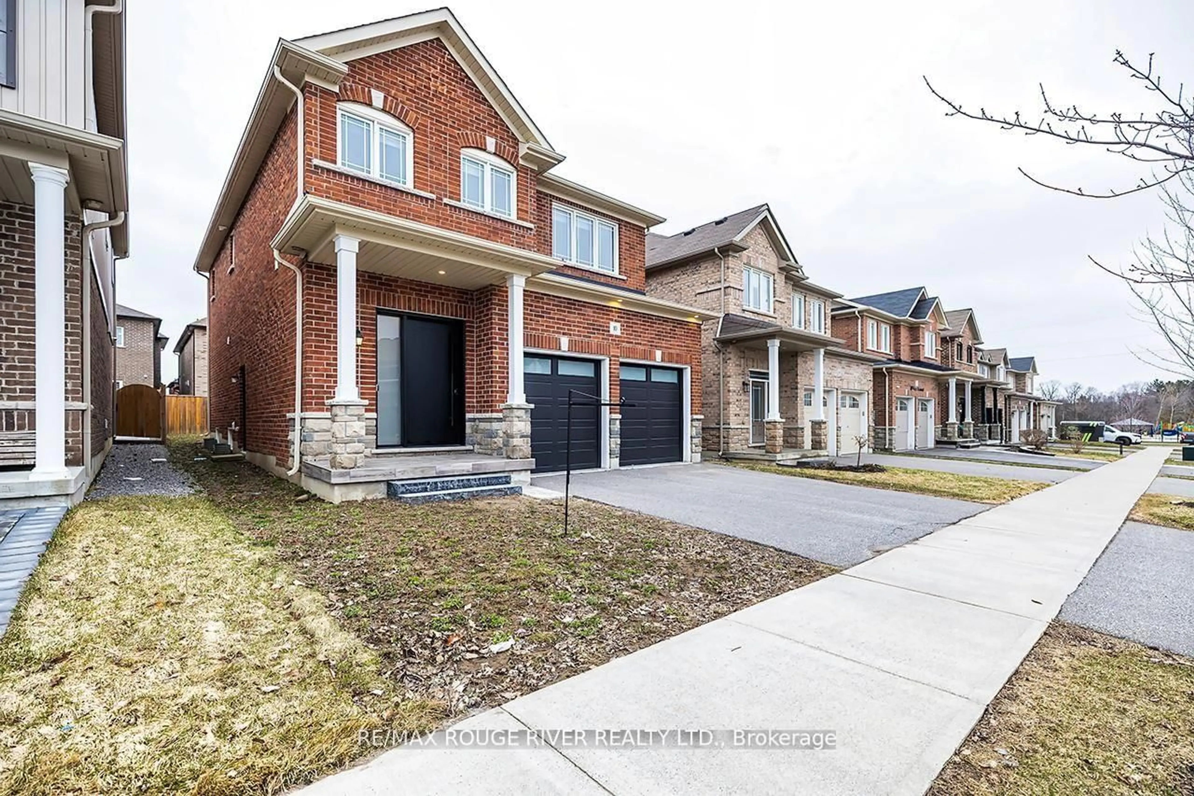 Home with brick exterior material, street for 10 Moses Cres, Clarington Ontario L1C 0T7