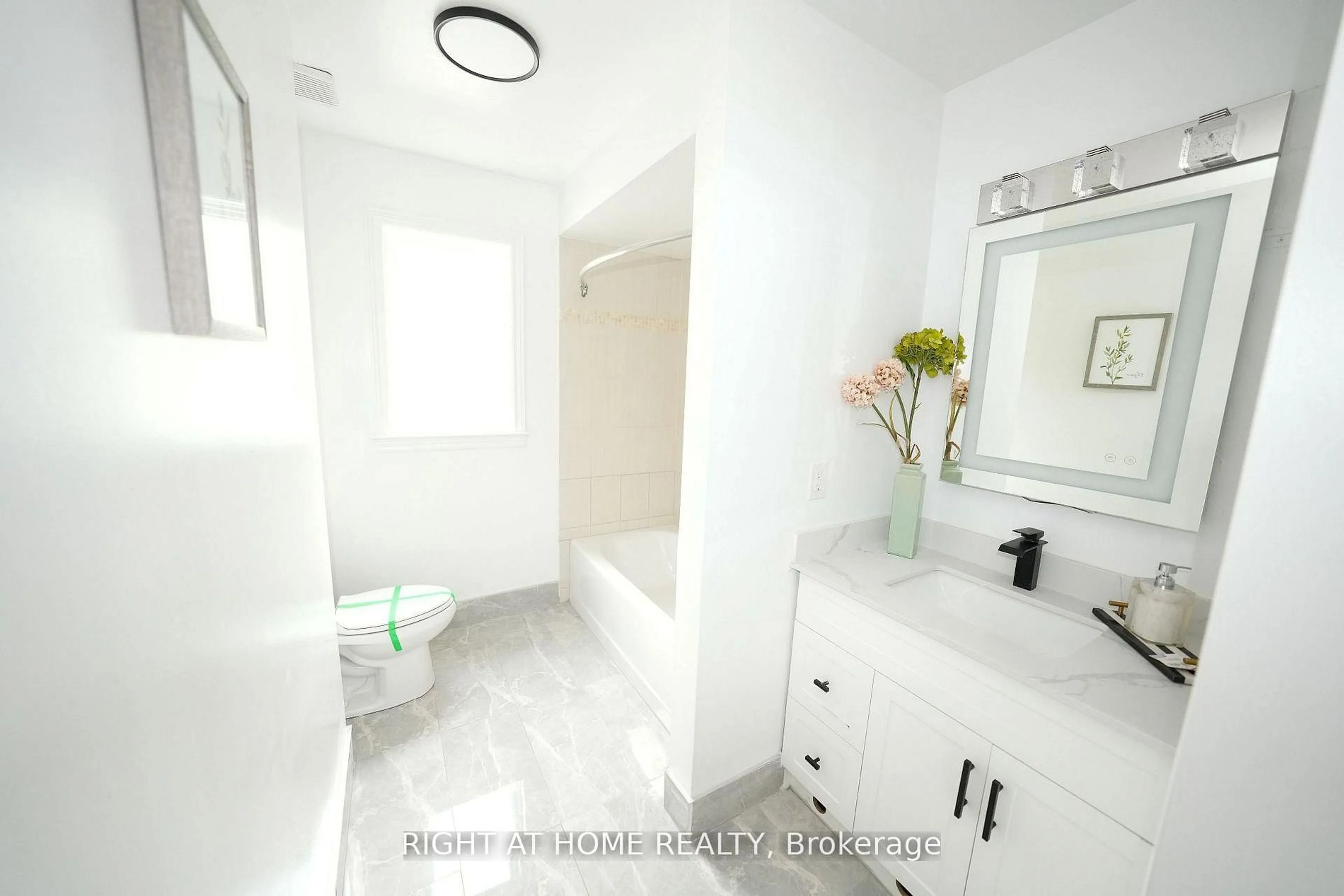Contemporary bathroom, ceramic/tile floor for 149 Dorset Rd, Toronto Ontario M1M 2T5