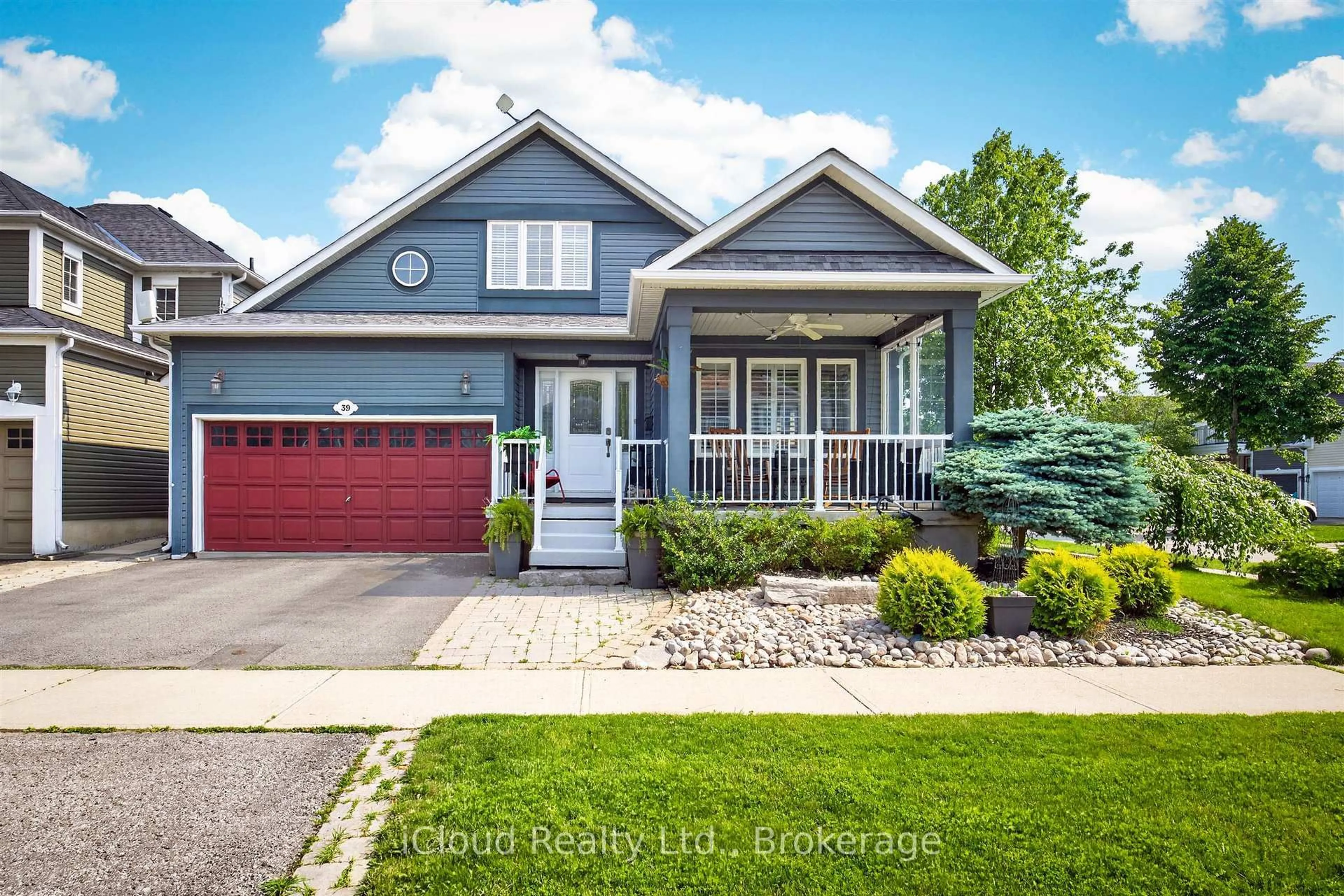 Home with vinyl exterior material, street for 39 Milligan St, Clarington Ontario L1B 1R6