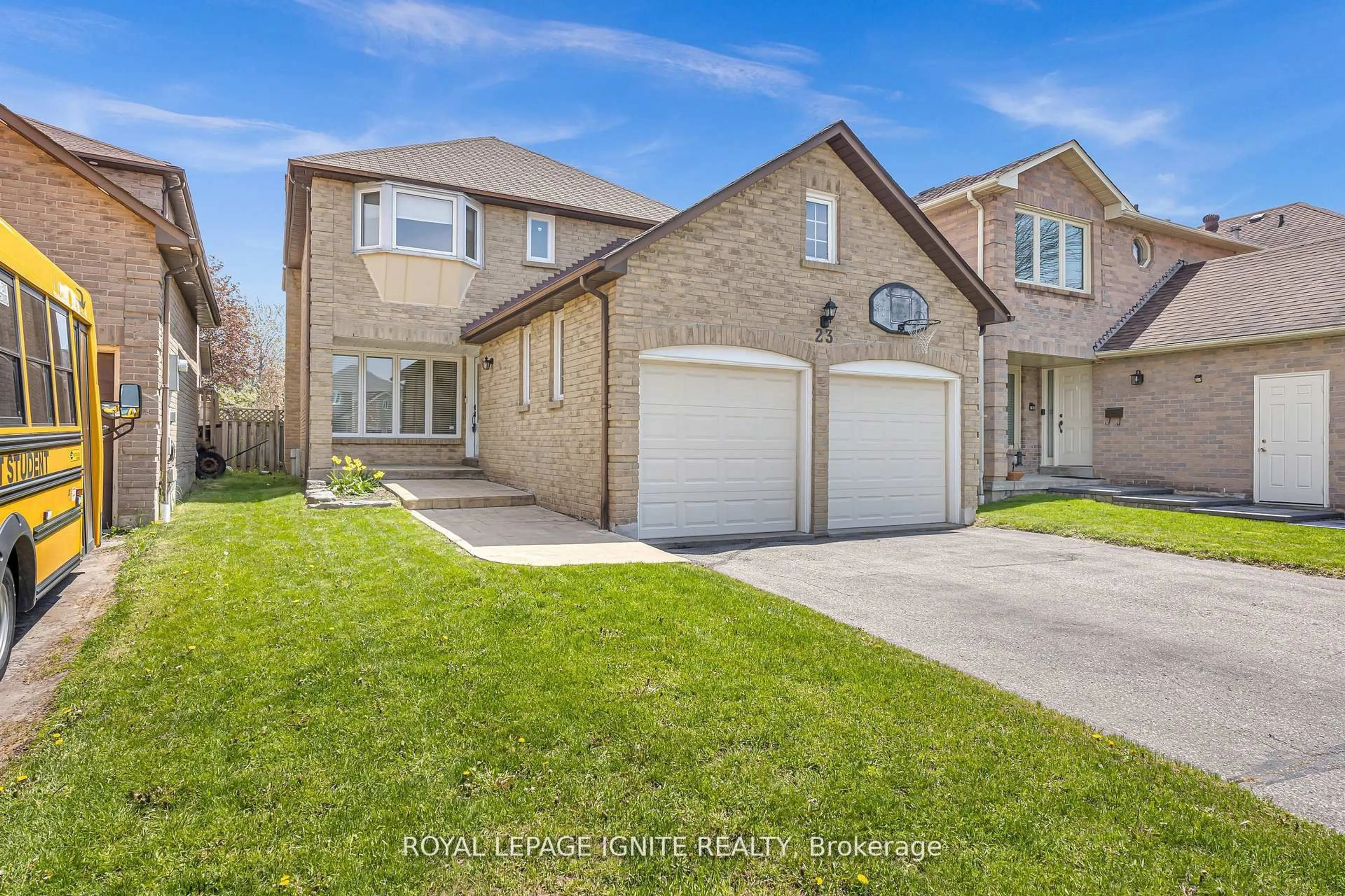 Home with brick exterior material, street for 23 Shallice Crt, Toronto Ontario M1B 4W7
