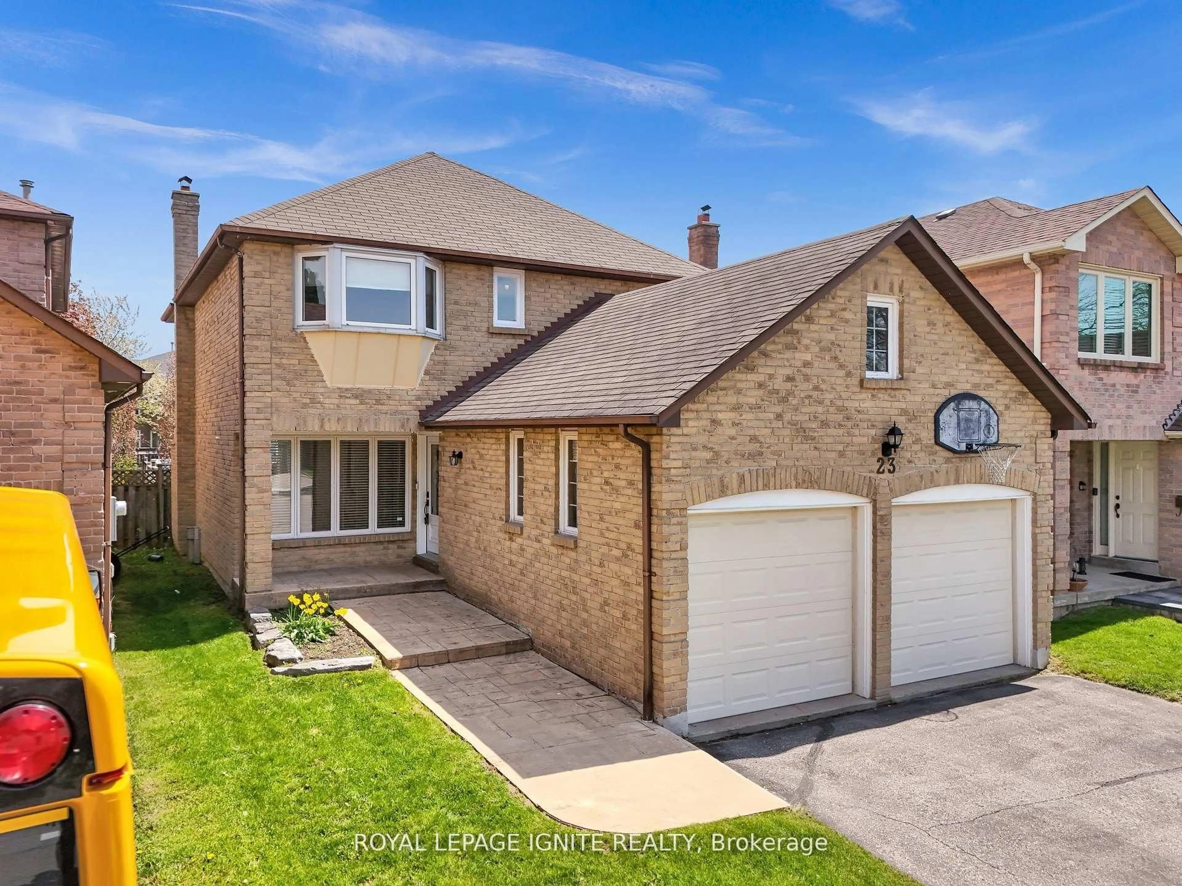 Home with brick exterior material, street for 23 Shallice Crt, Toronto Ontario M1B 4W7