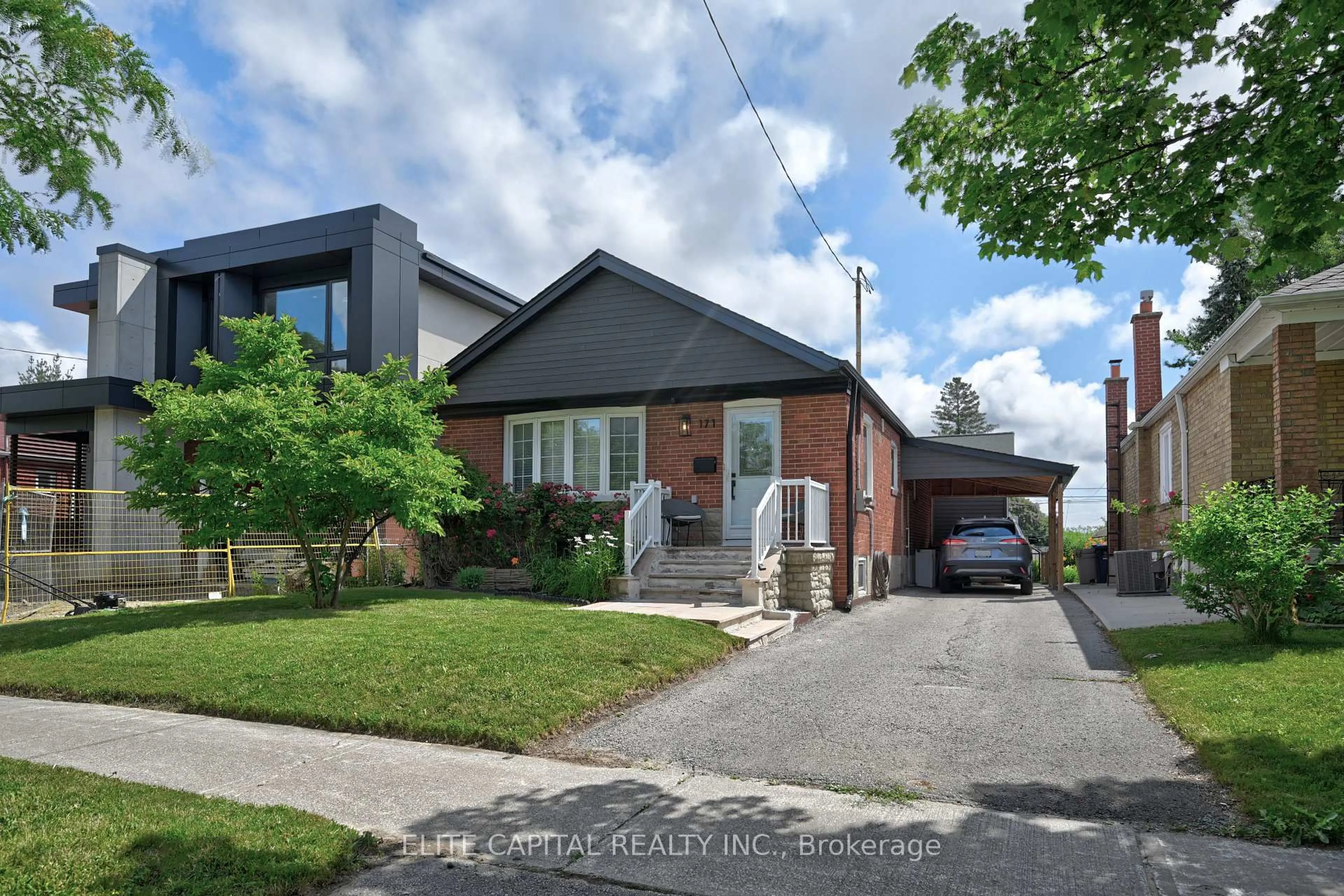 Home with brick exterior material, street for 171 Canlish Rd, Toronto Ontario M1P 1T1