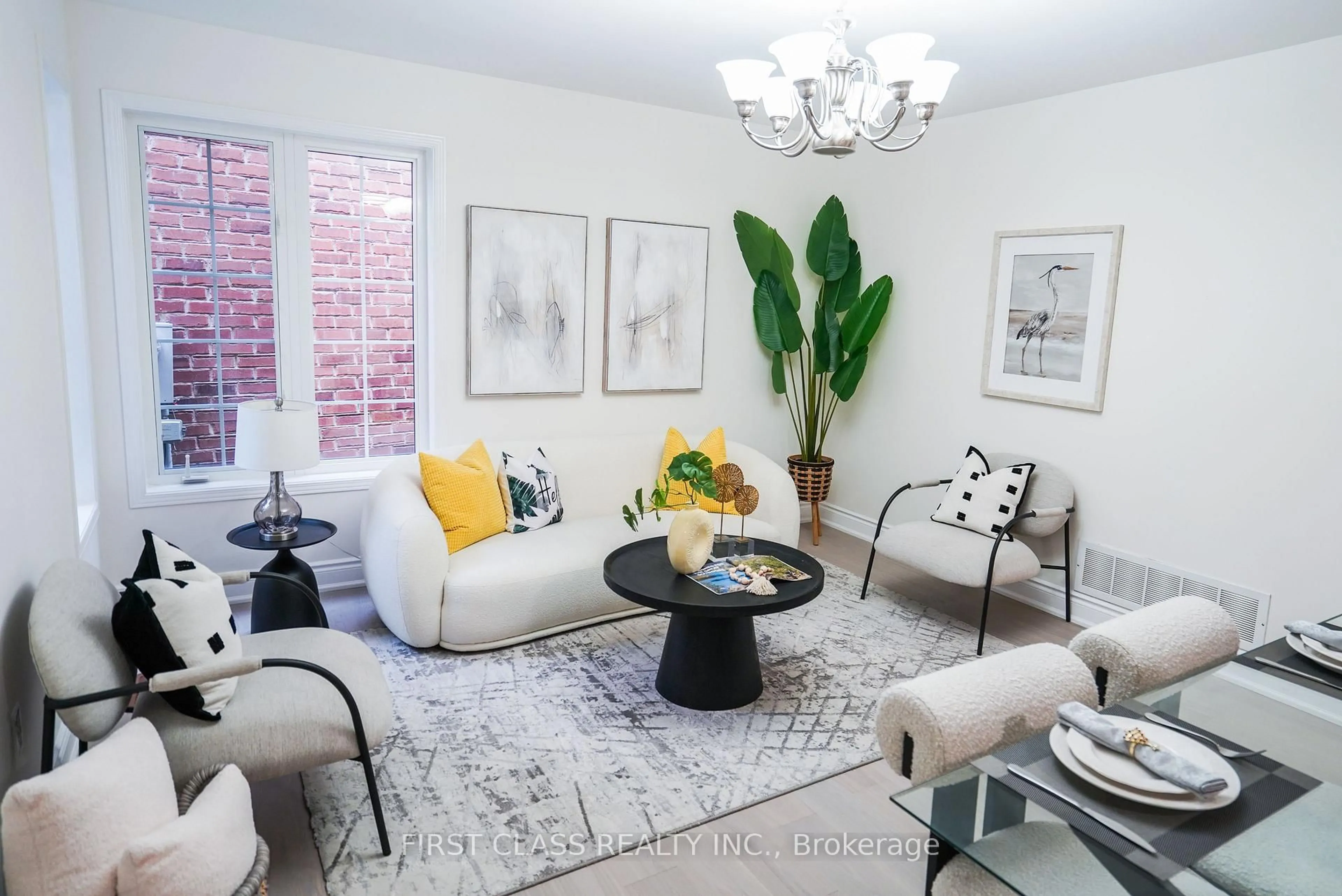Living room with furniture, unknown for 153 Shepton Way, Toronto Ontario M1V 5N4