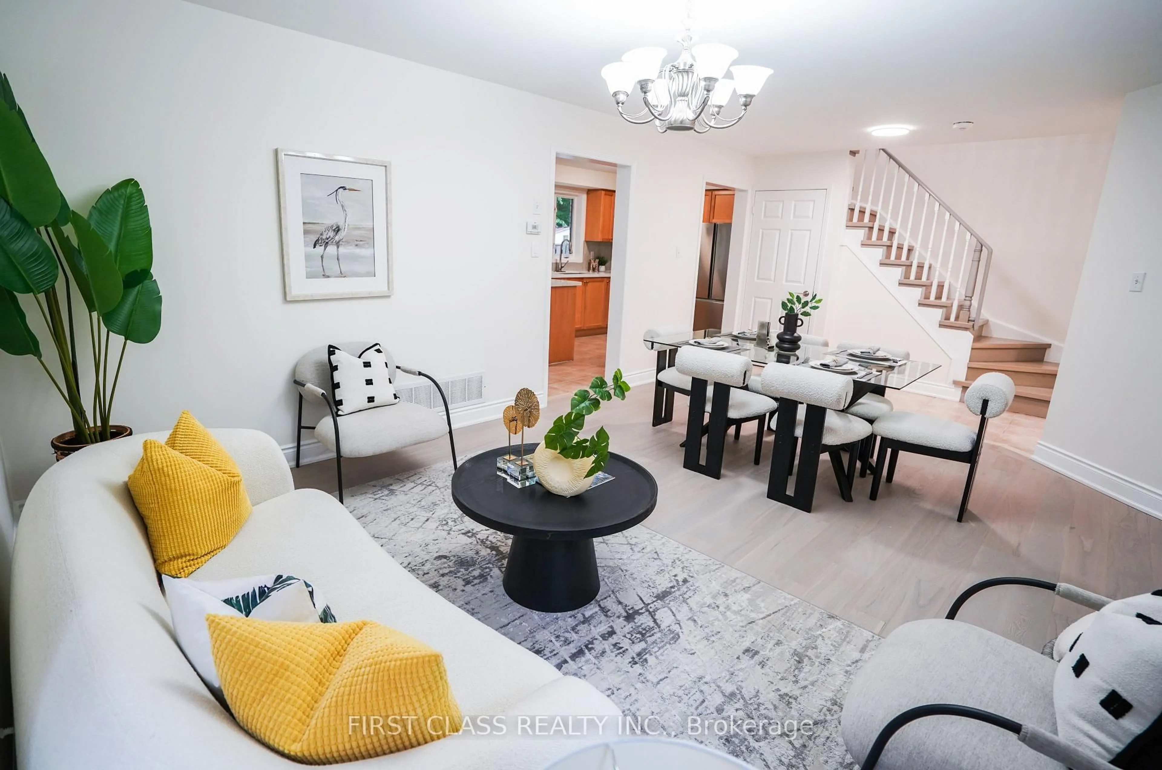 Living room with furniture, unknown for 153 Shepton Way, Toronto Ontario M1V 5N4