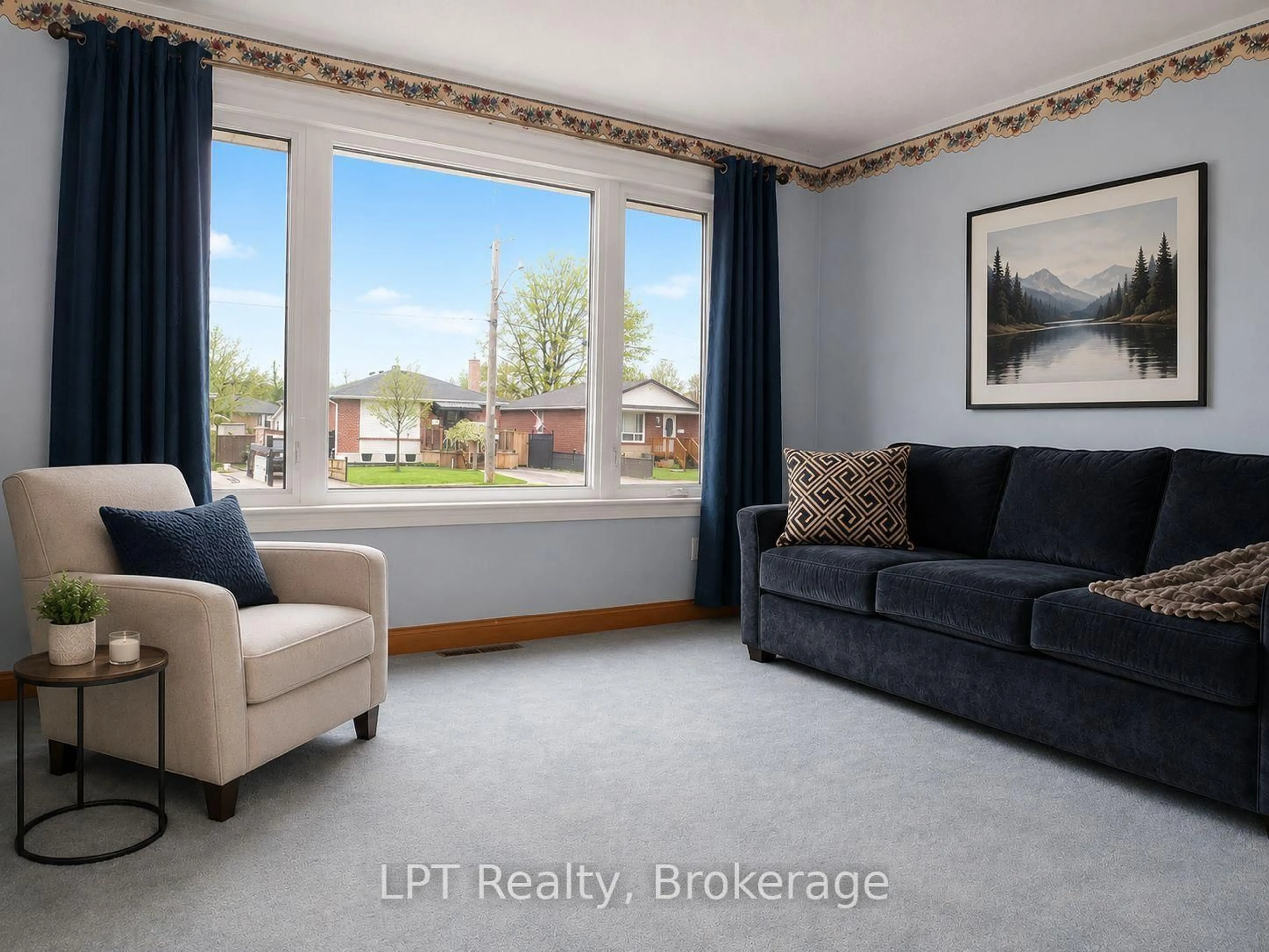Living room with furniture, unknown for 256 Farewell St, Oshawa Ontario L1H 6L9