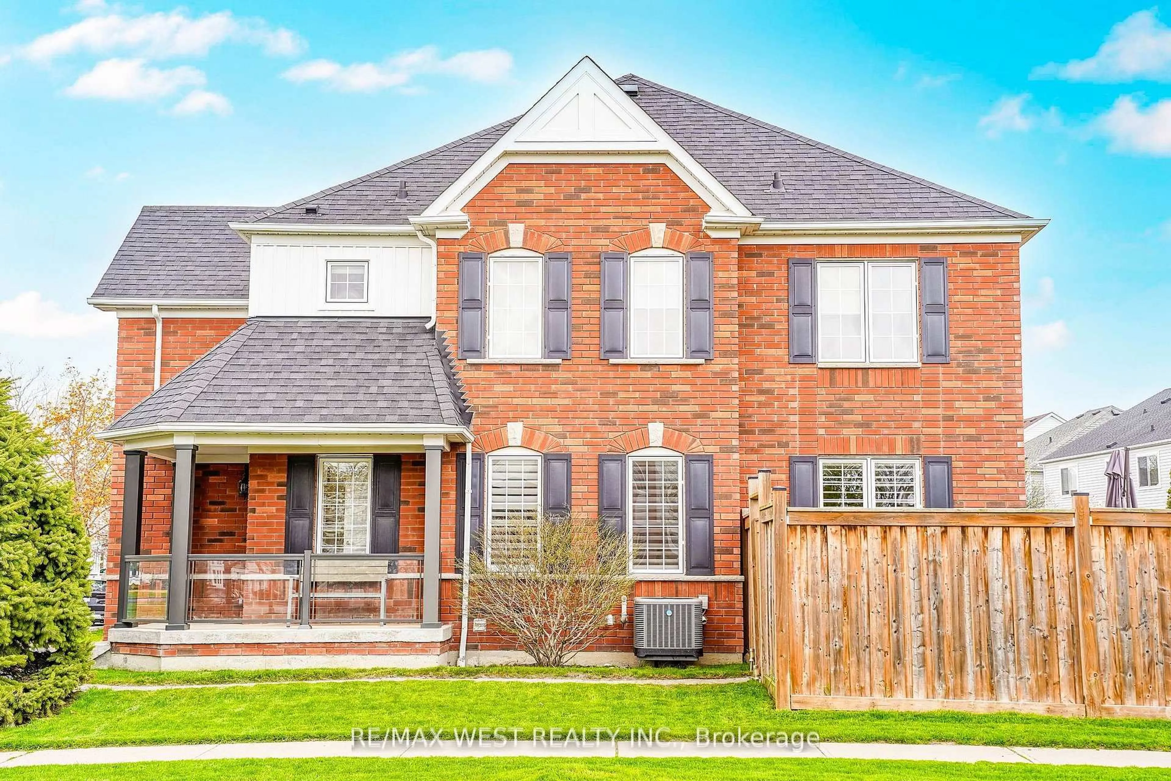 Home with brick exterior material, street for 112 Handley Cres, Ajax Ontario L1Z 1L7