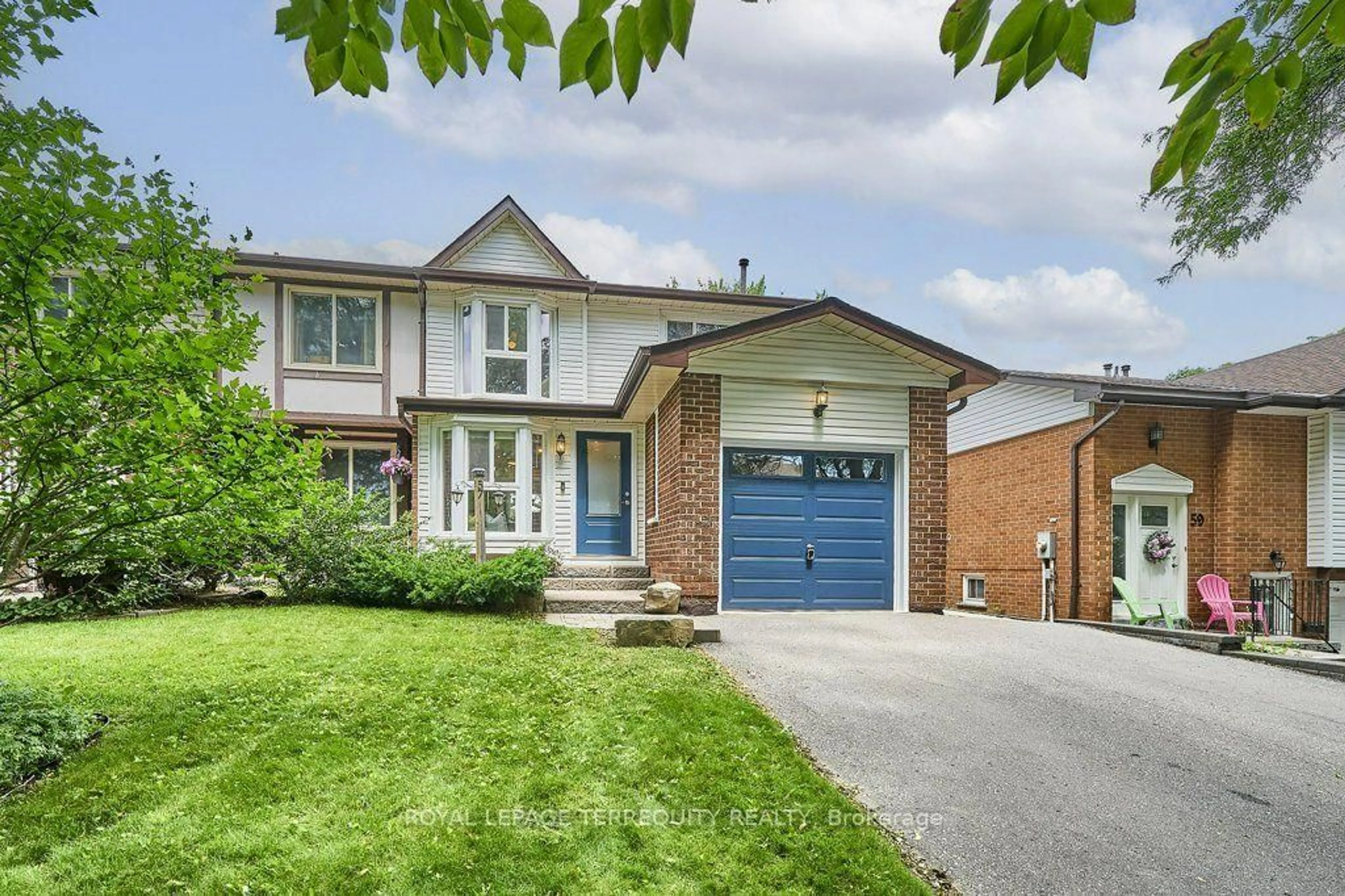 Home with brick exterior material, street for 57 Renfield Cres, Whitby Ontario L1P 1B2