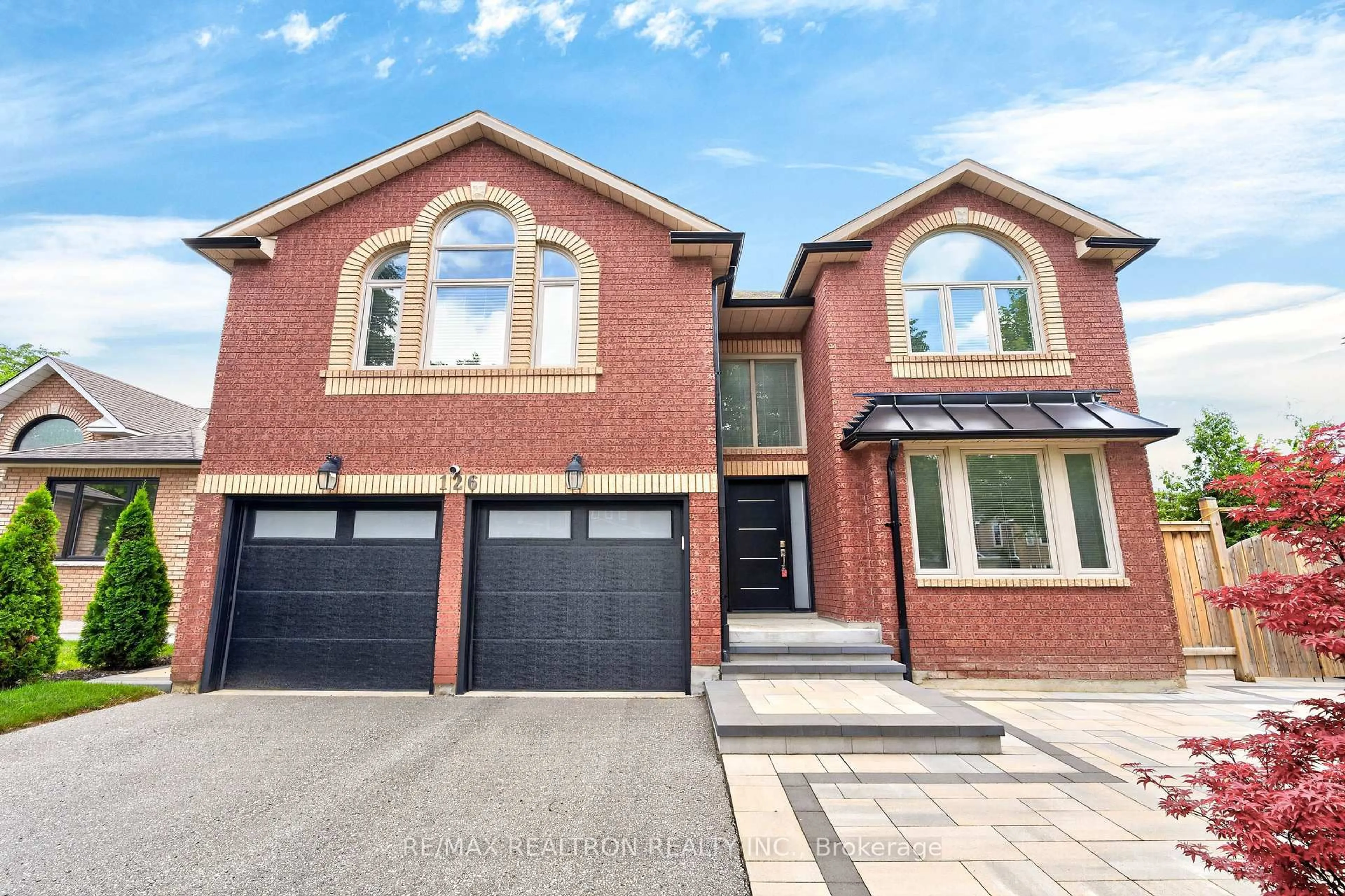 Home with brick exterior material, street for 126 Old Colony Dr, Whitby Ontario L1R 2A5