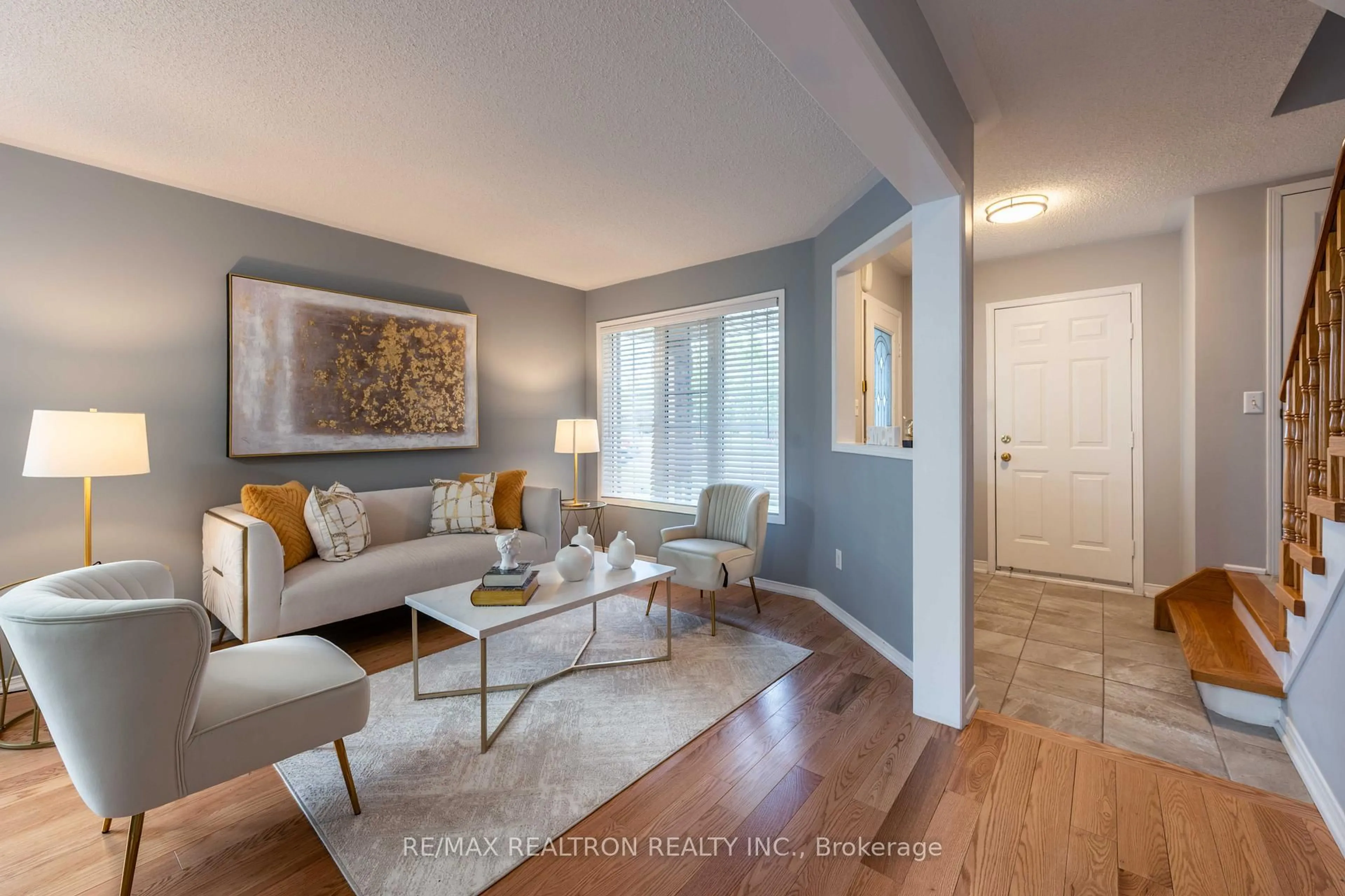 Living room with furniture, unknown for 41 Lax Ave, Ajax Ontario L1Z 1G7