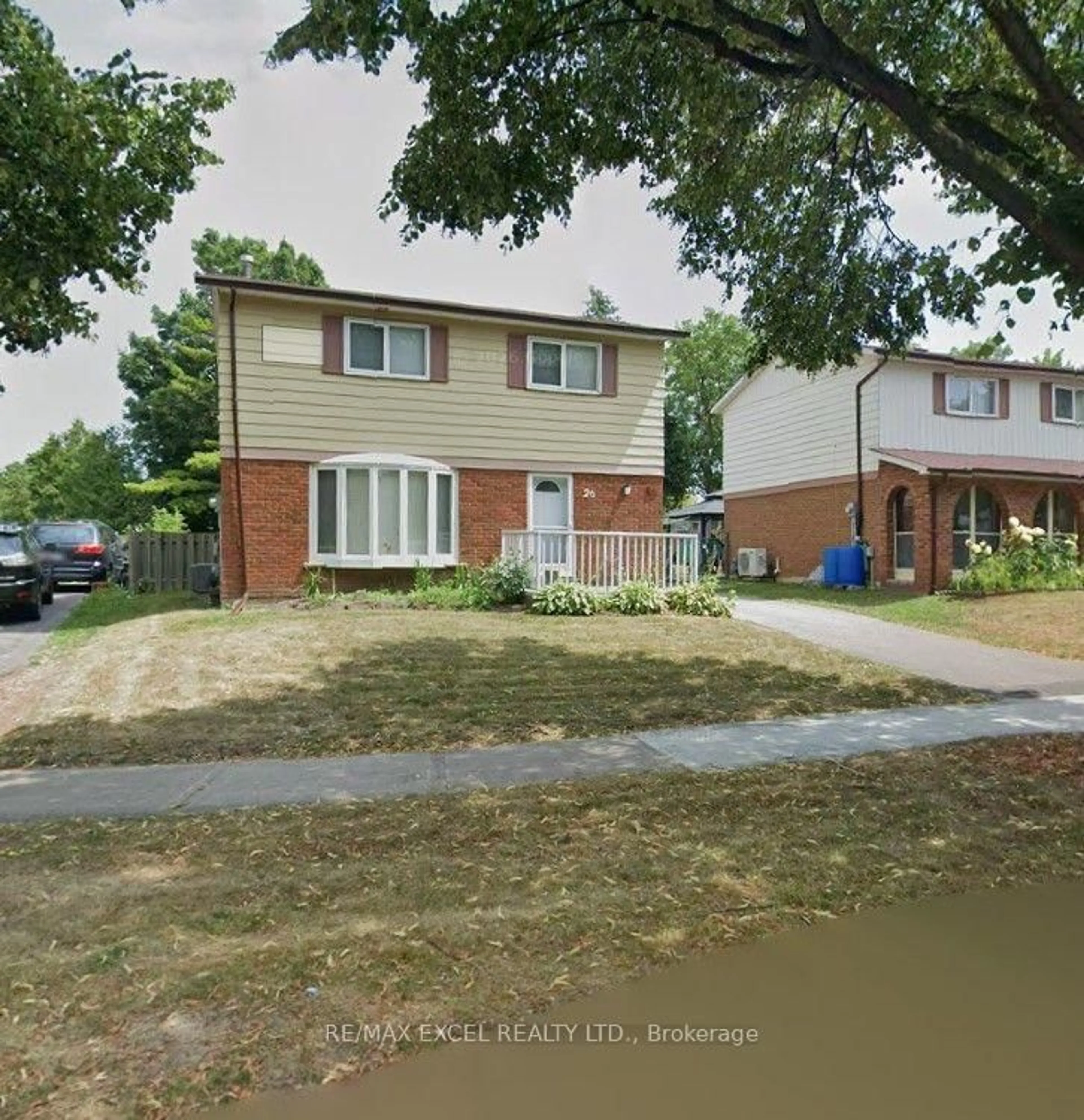 A pic from outside/outdoor area/front of a property/back of a property/a pic from drone, street for 26 Lighthall Cres, Toronto Ontario M1B 1V3