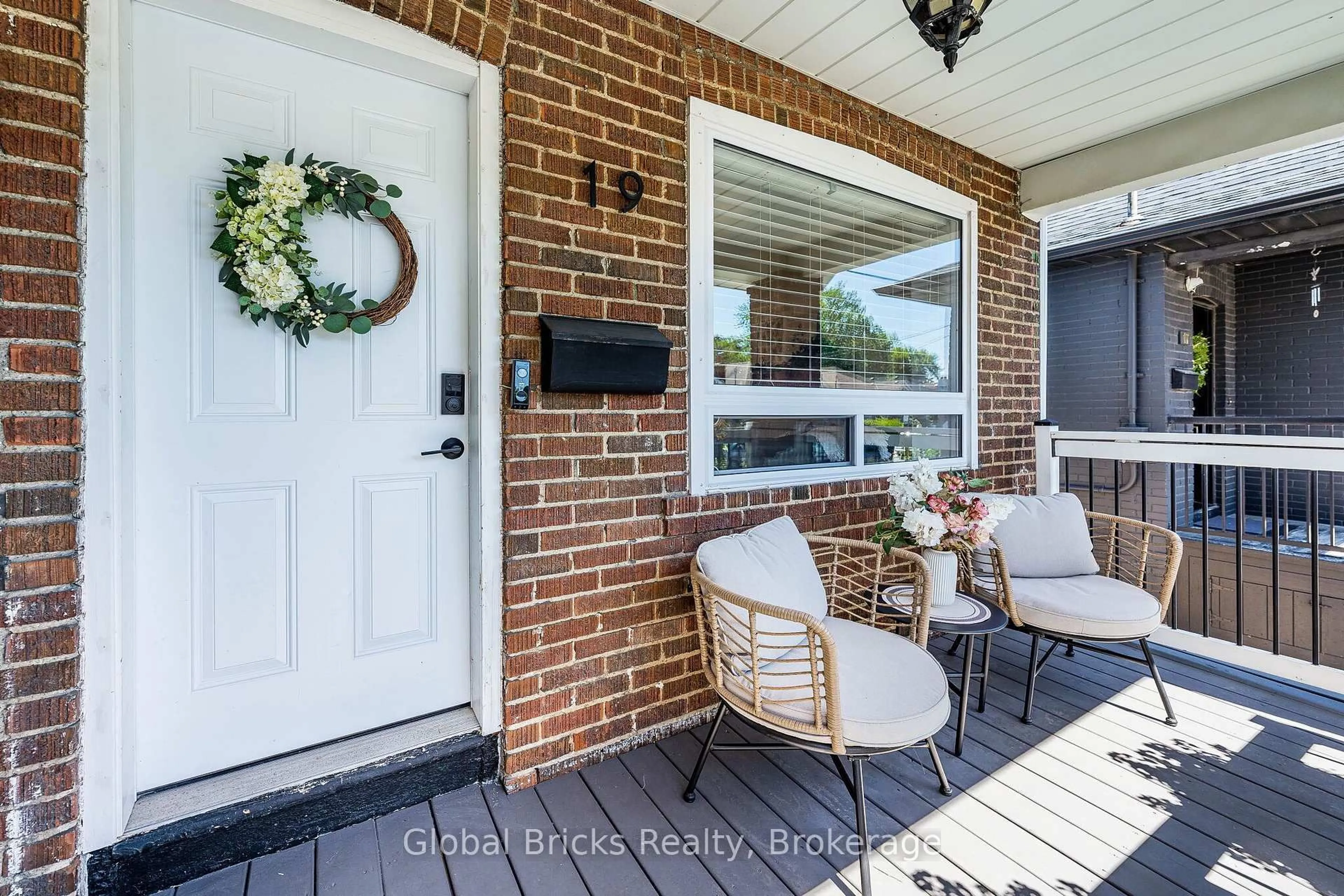 Home with brick exterior material, street for 19 Elward Blvd, Toronto Ontario M1L 3L1