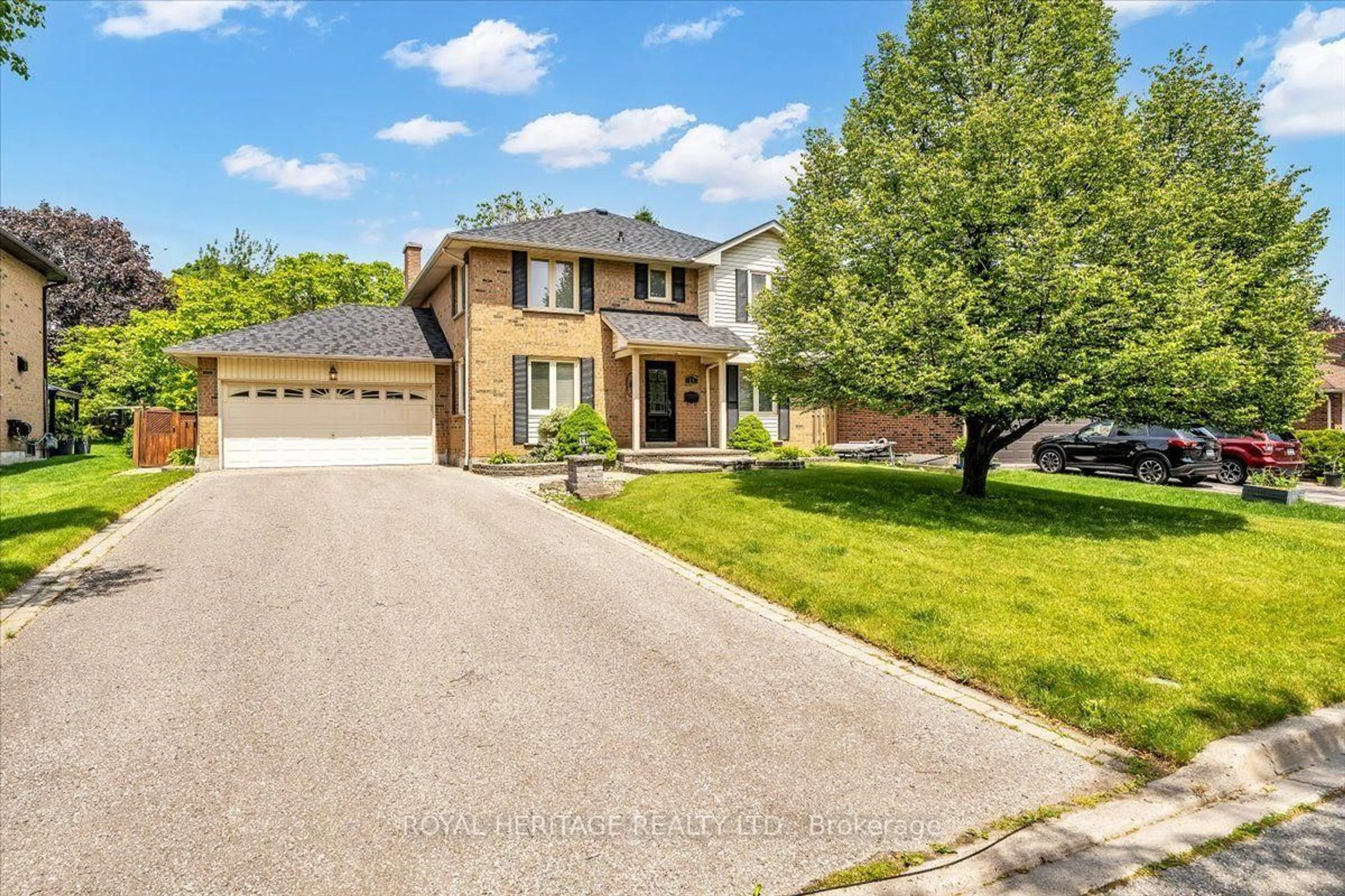 Home with brick exterior material, street for 15 Cadby Rd, Ajax Ontario L1S 3X6