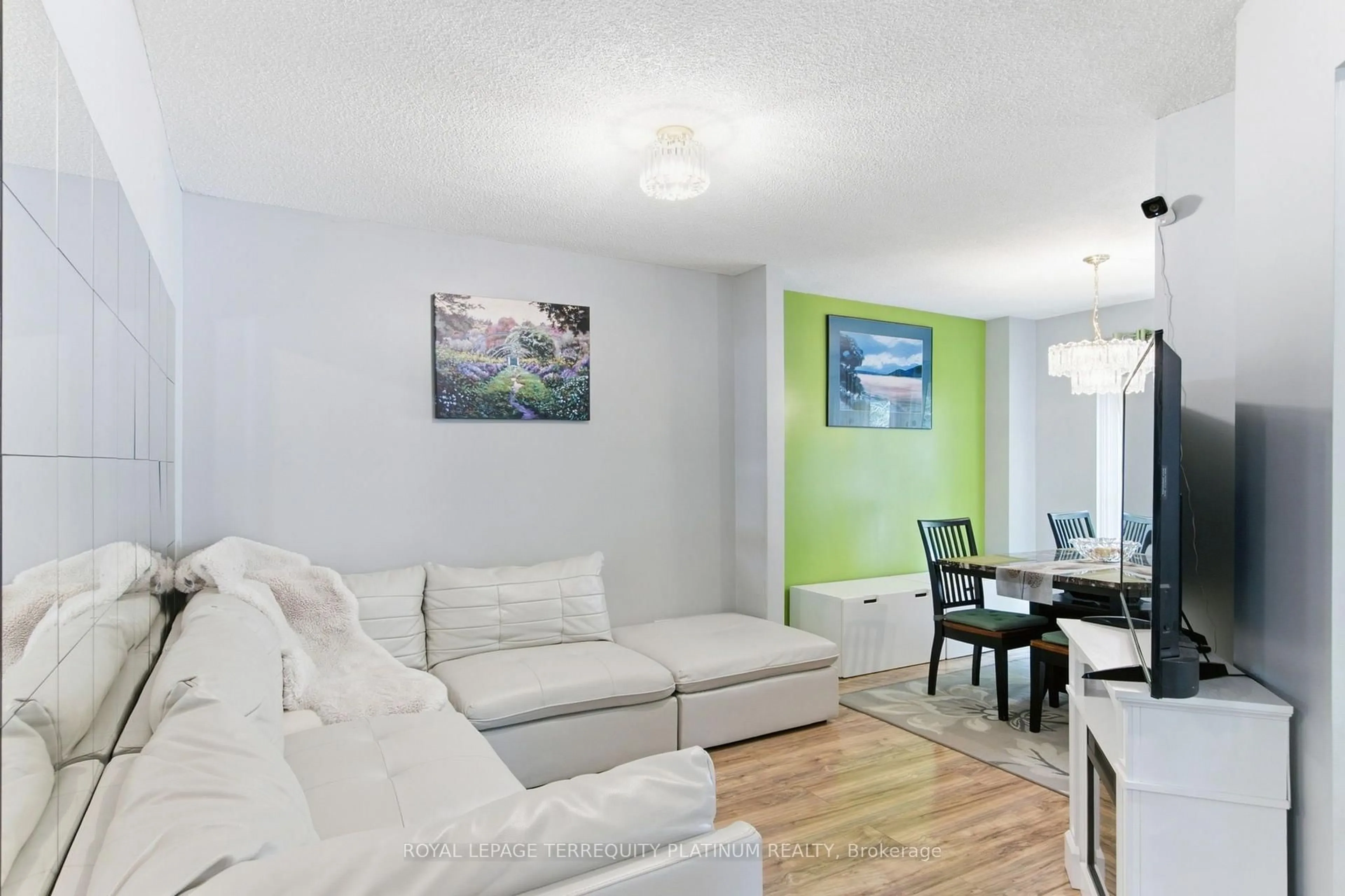 Living room with furniture, unknown for 138 Homestead Rd #17, Toronto Ontario M1E 3S2