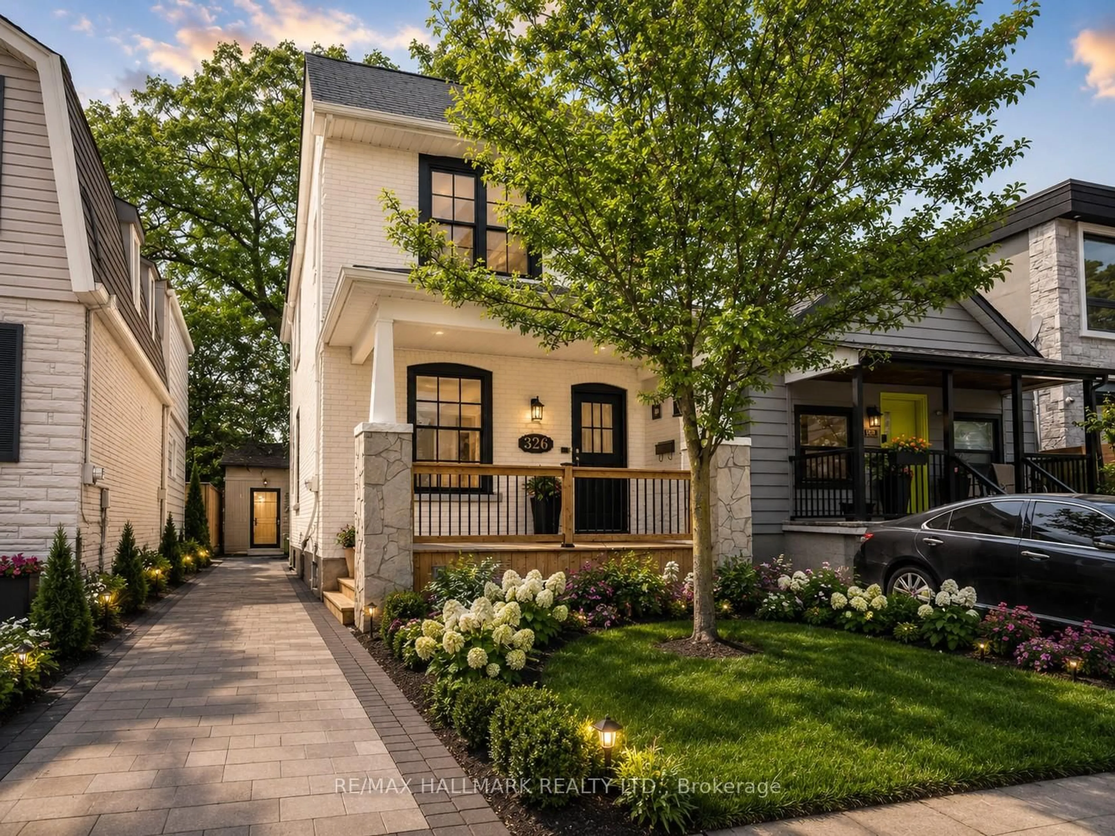 Home with brick exterior material, street for 326 Cedarvale Ave, Toronto Ontario M4C 4K4