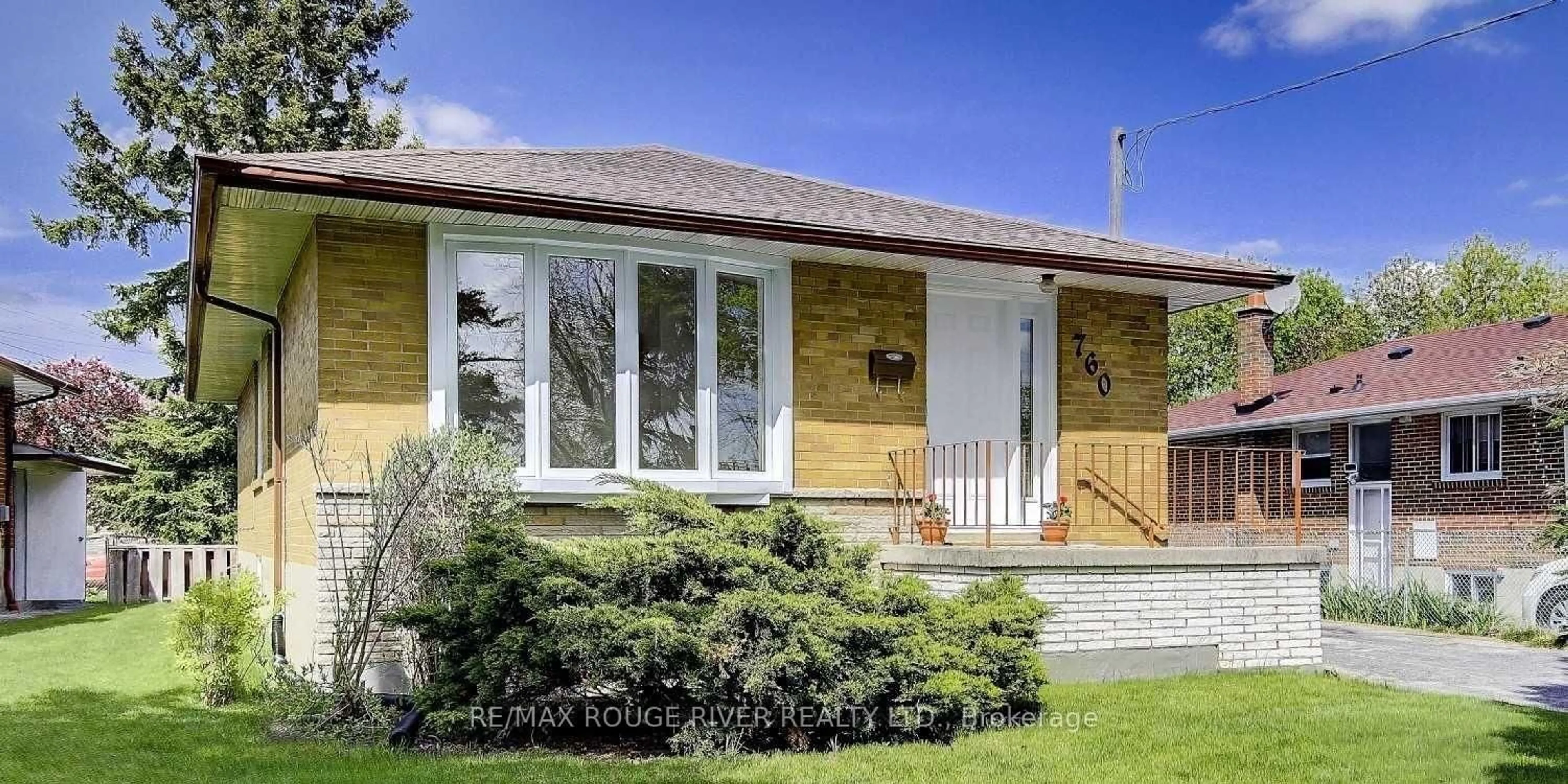 Home with brick exterior material, street for 760 Brimorton Dr, Toronto Ontario M1G 2S5