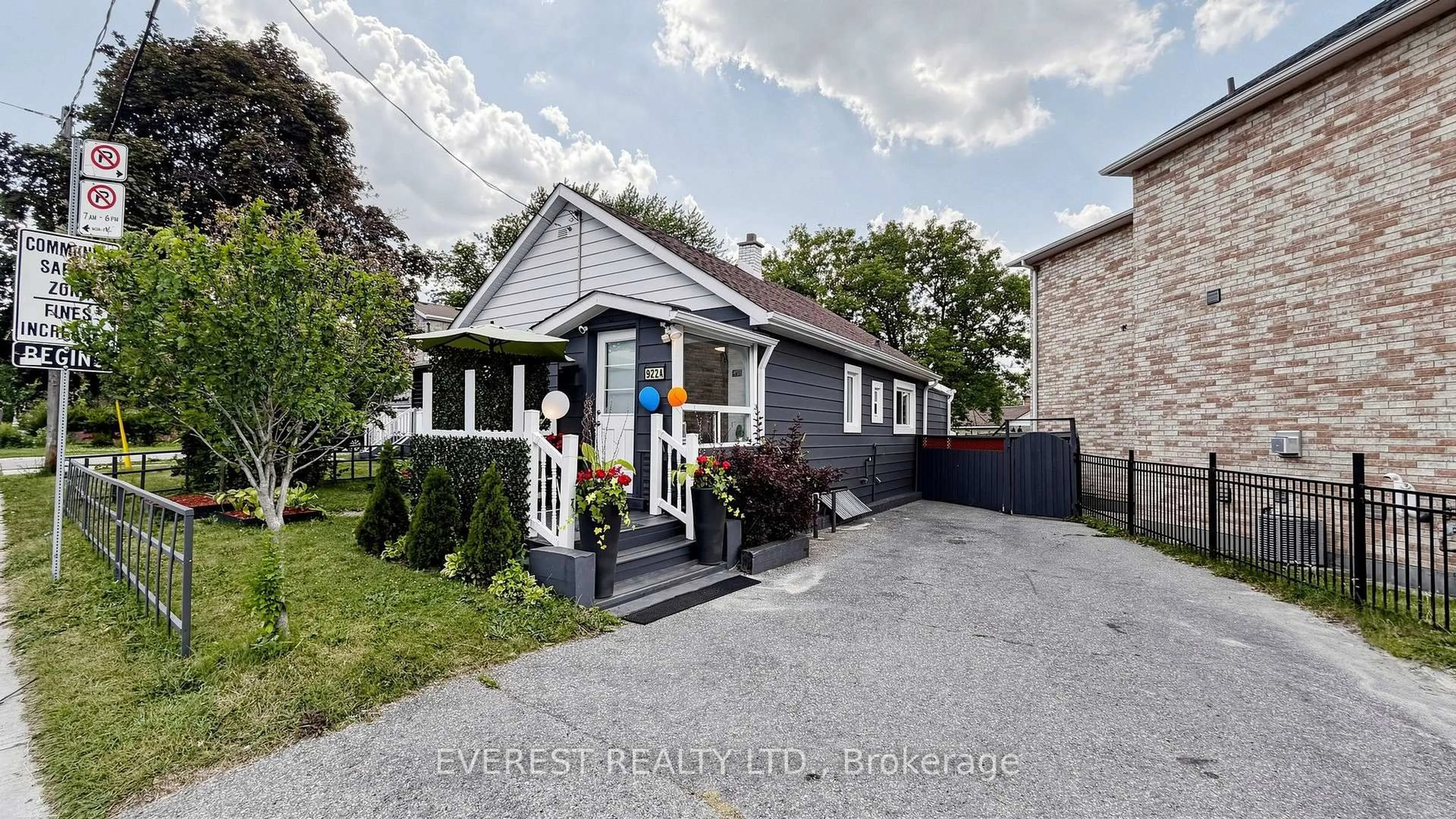 Home with brick exterior material, street for 922A Danforth Rd, Toronto Ontario M1K 1H9