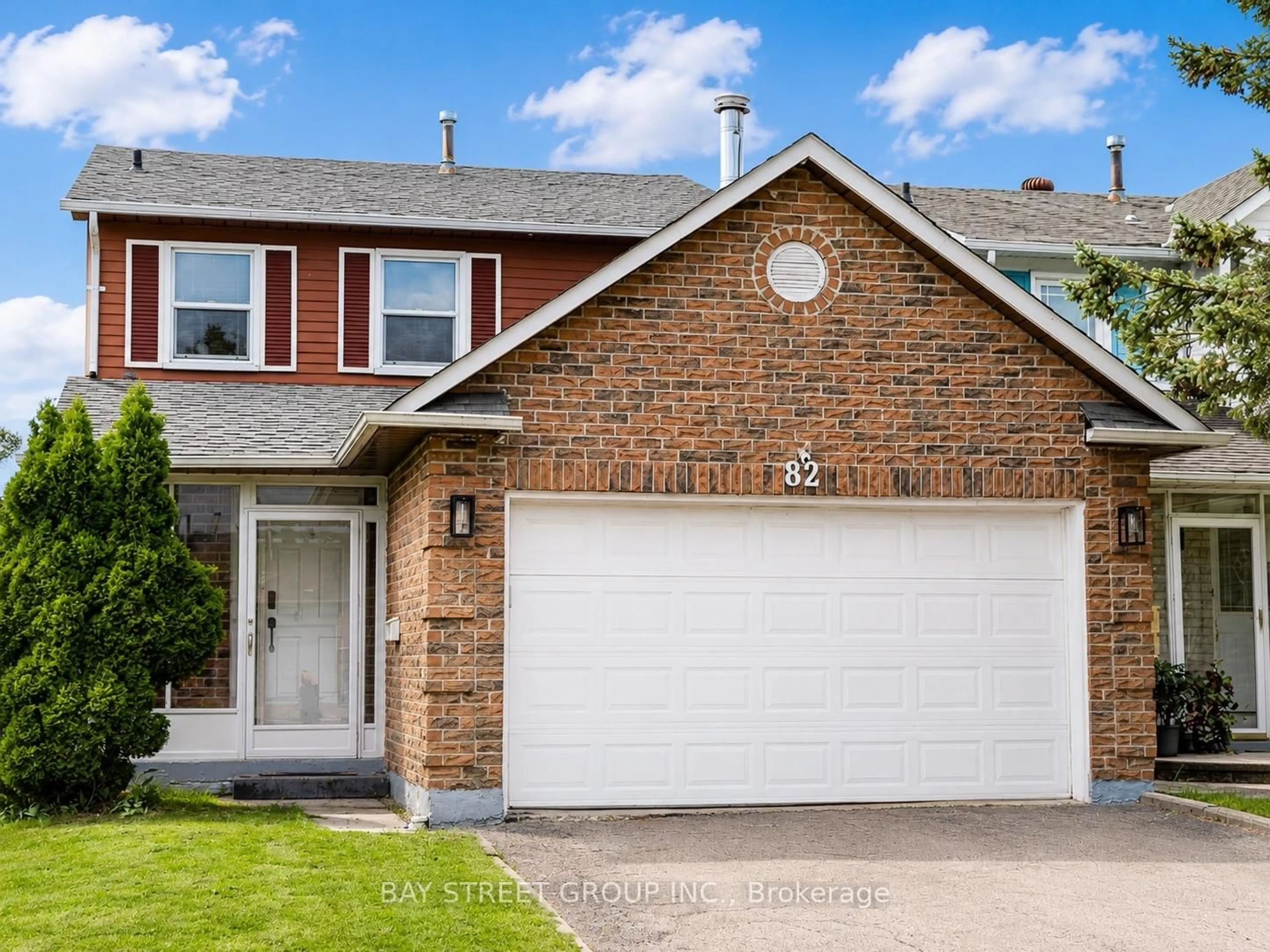 Home with brick exterior material, street for 82 Radwell Cres, Toronto Ontario M1V 2J5