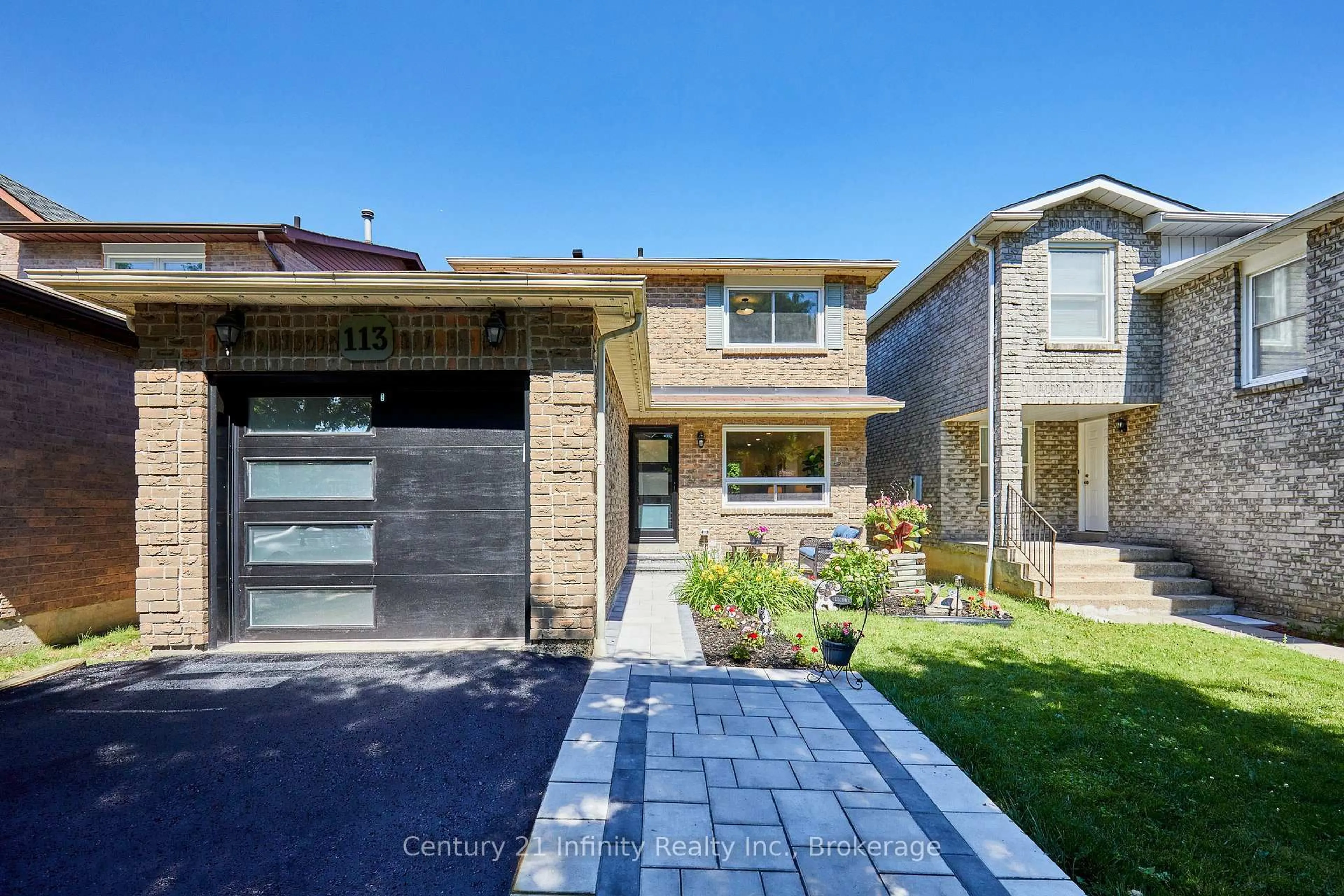 Home with brick exterior material, street for 113 Daniels Cres, Ajax Ontario L1T 1Z1