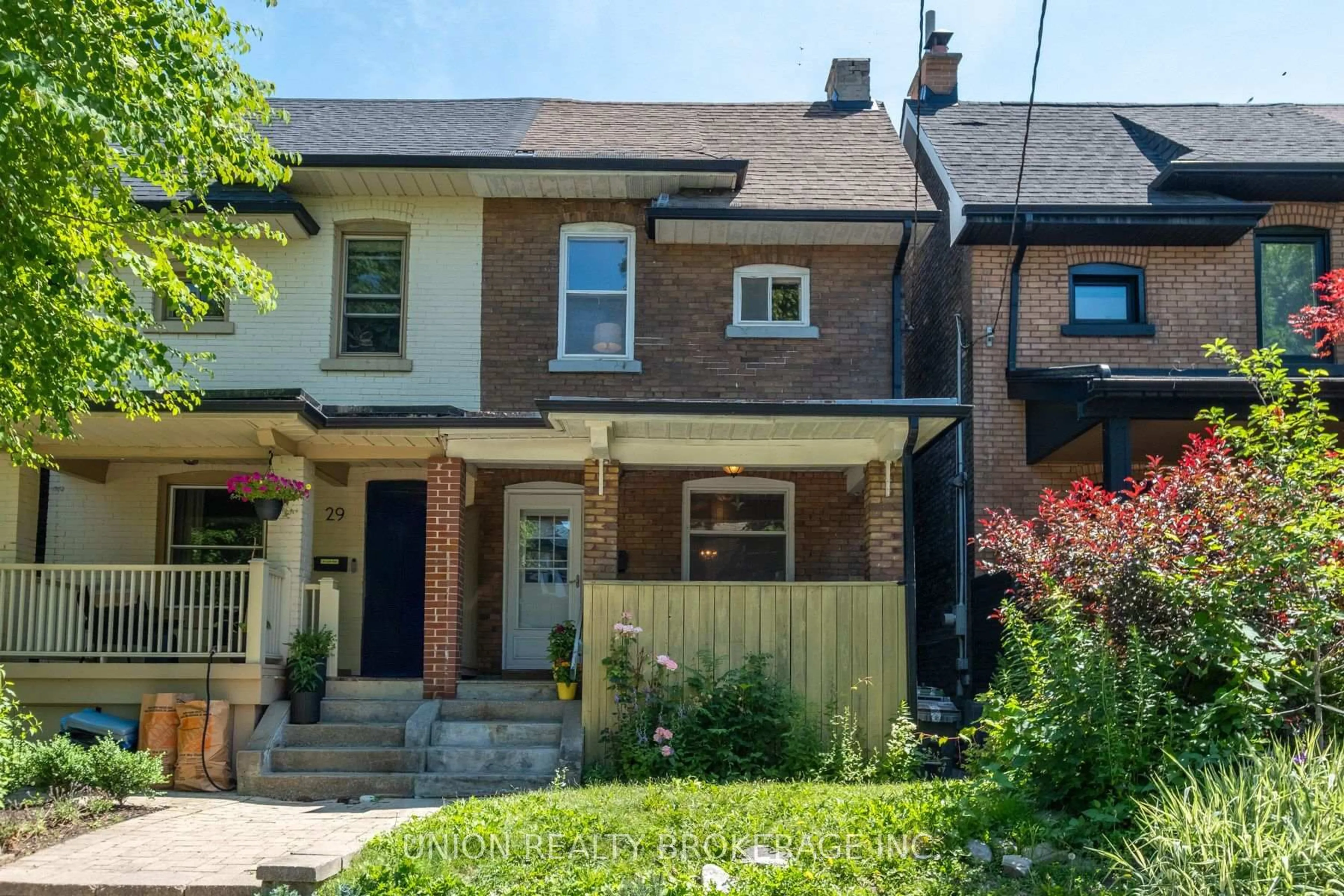 Home with brick exterior material, street for 27 Coady Ave, Toronto Ontario M4M 2Y9