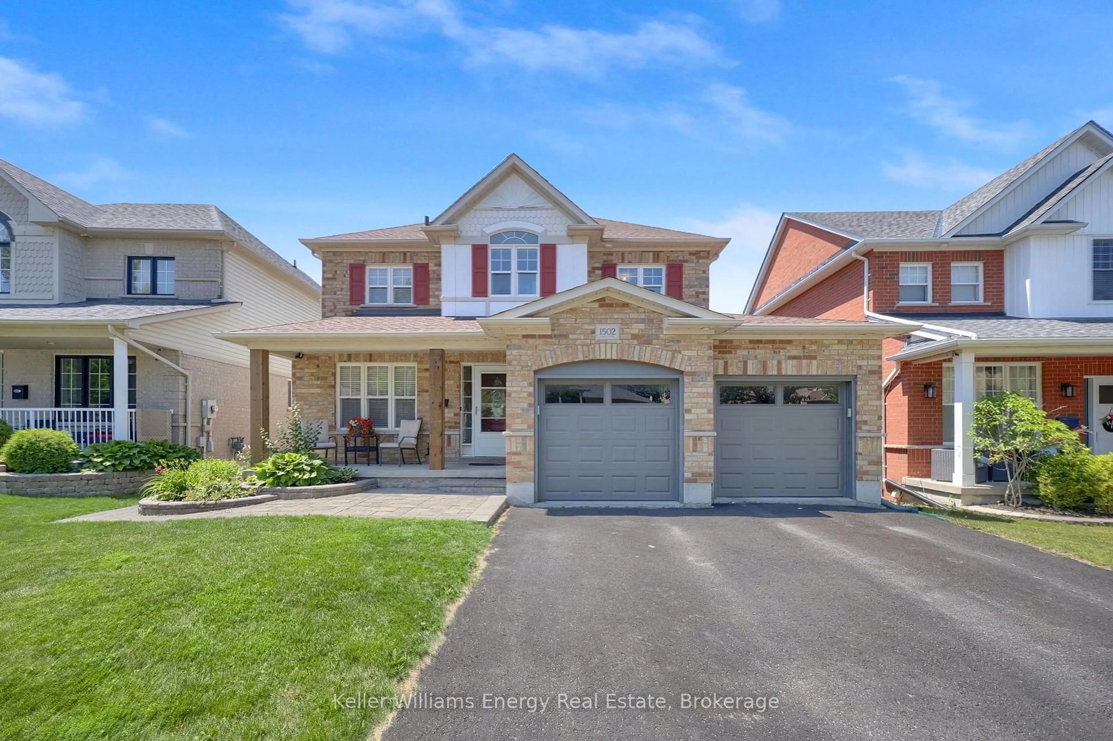 Home with brick exterior material, street for 1502 Clearbrook Dr, Oshawa Ontario L1K 2S3