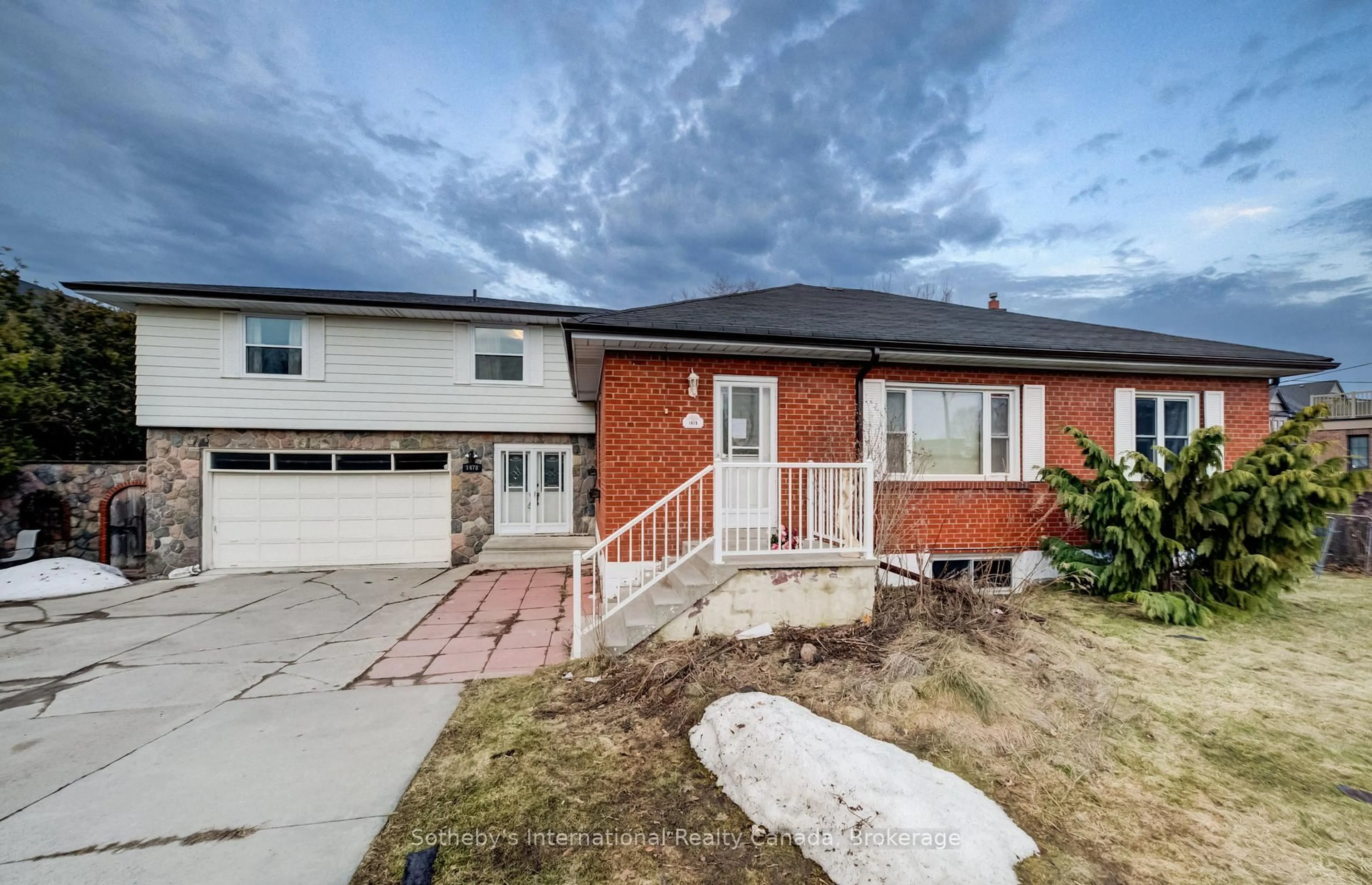 Home with brick exterior material, street for 1478 Altona Rd, Pickering Ontario L1V 1M3
