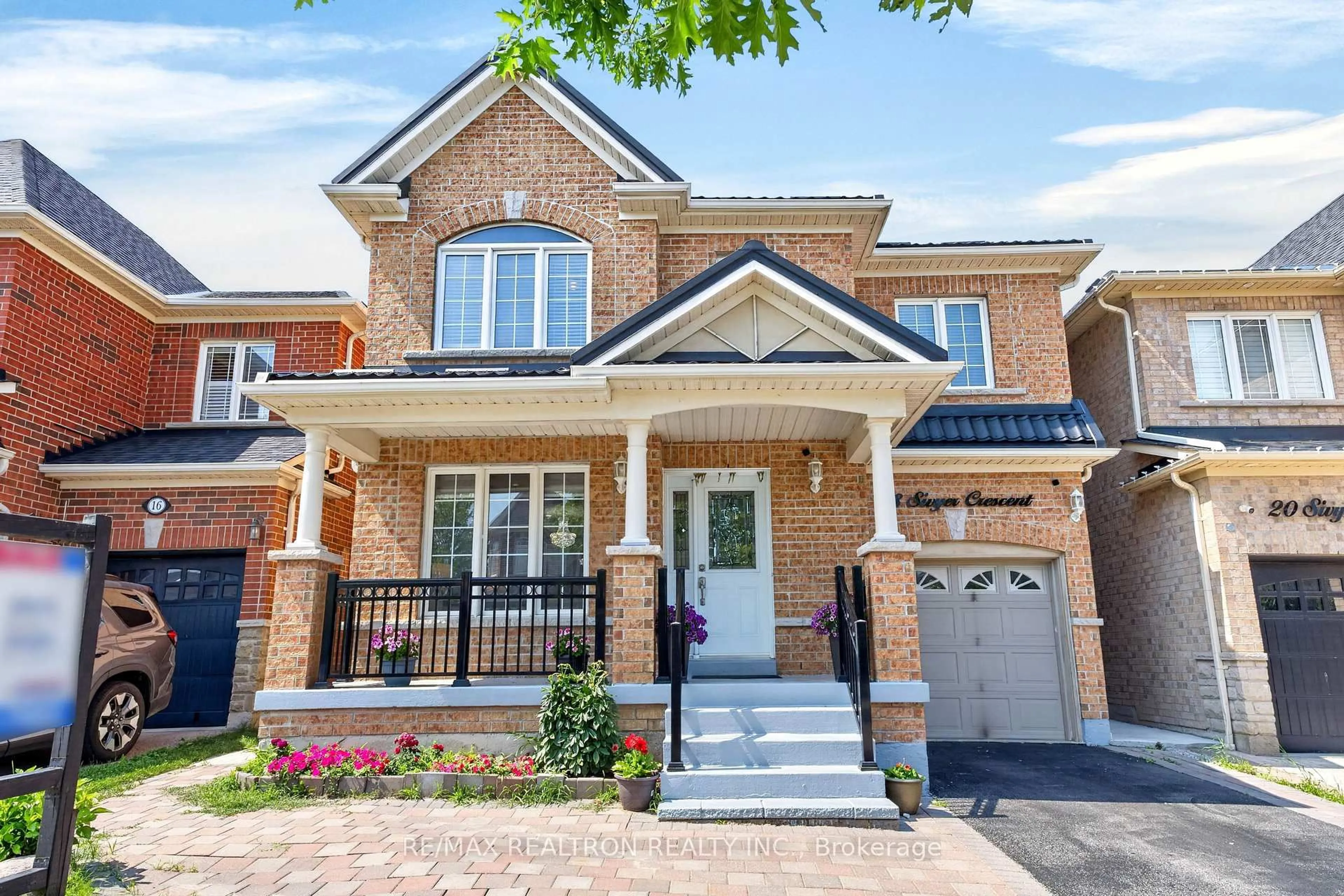 Home with brick exterior material, street for 18 Sivyer Cres, Ajax Ontario L1Z 2A6
