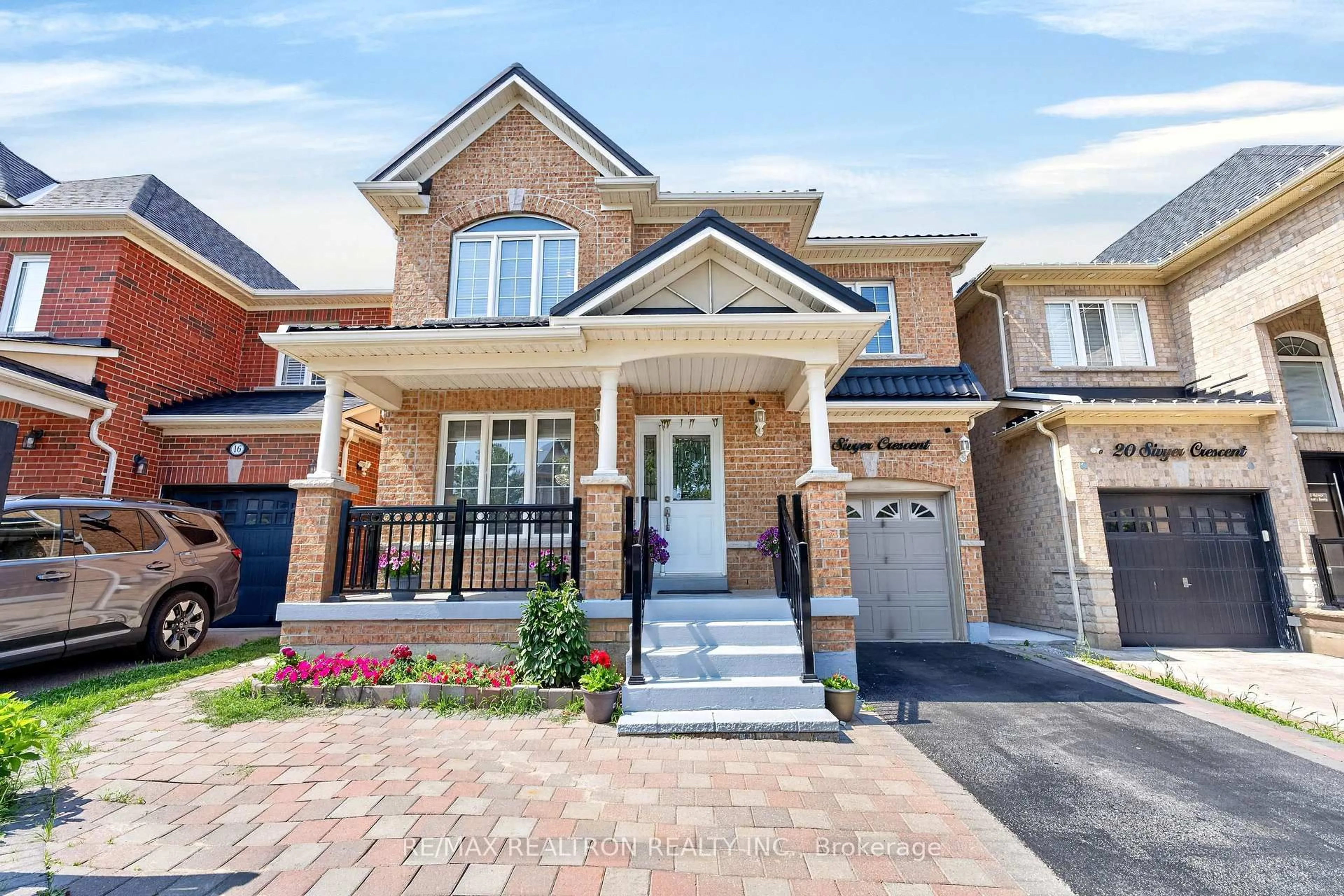 Home with brick exterior material, street for 18 Sivyer Cres, Ajax Ontario L1Z 2A6