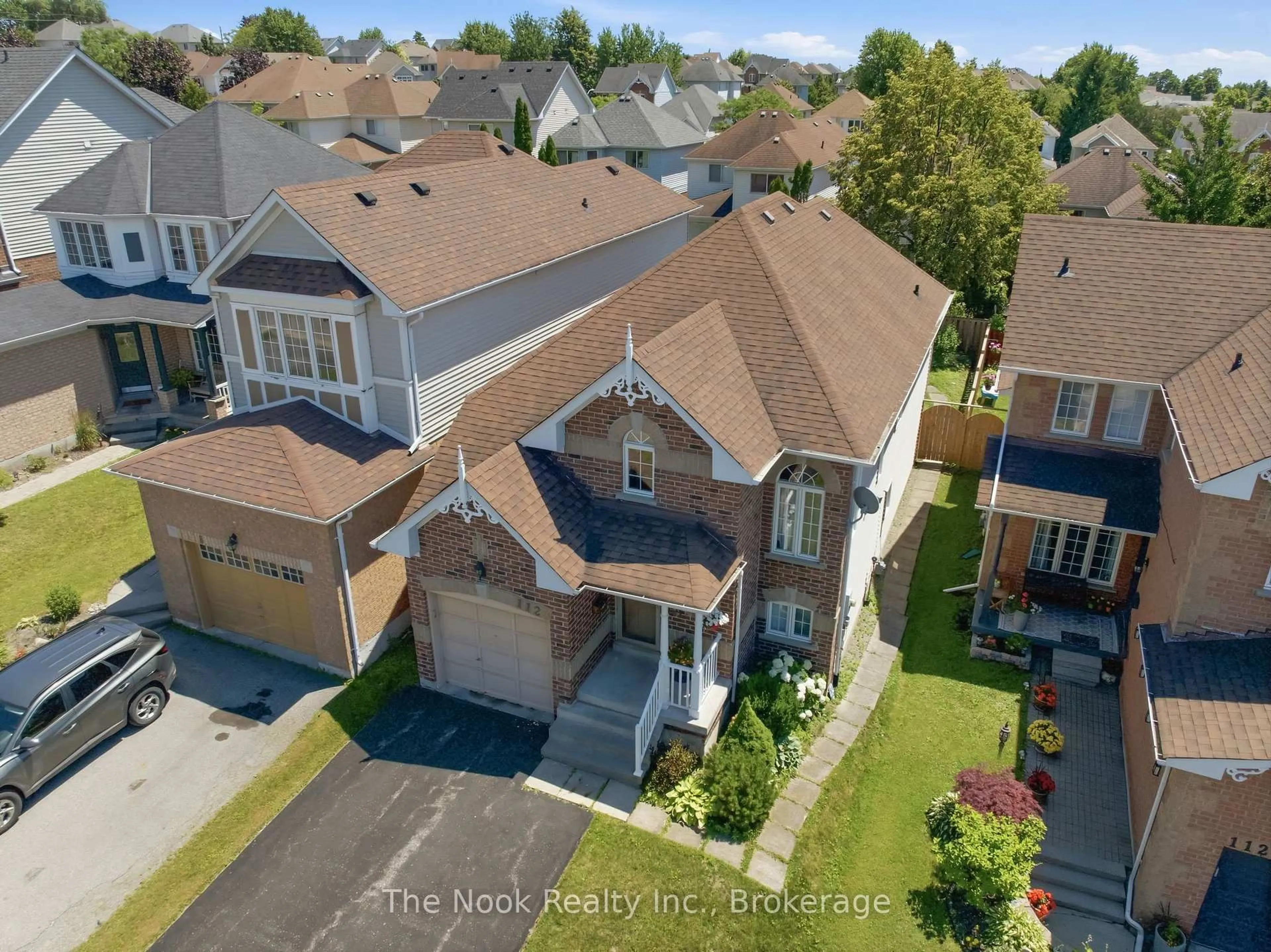A pic from outside/outdoor area/front of a property/back of a property/a pic from drone, unknown for 1120 Timberland Cres, Oshawa Ontario L1K 2K8