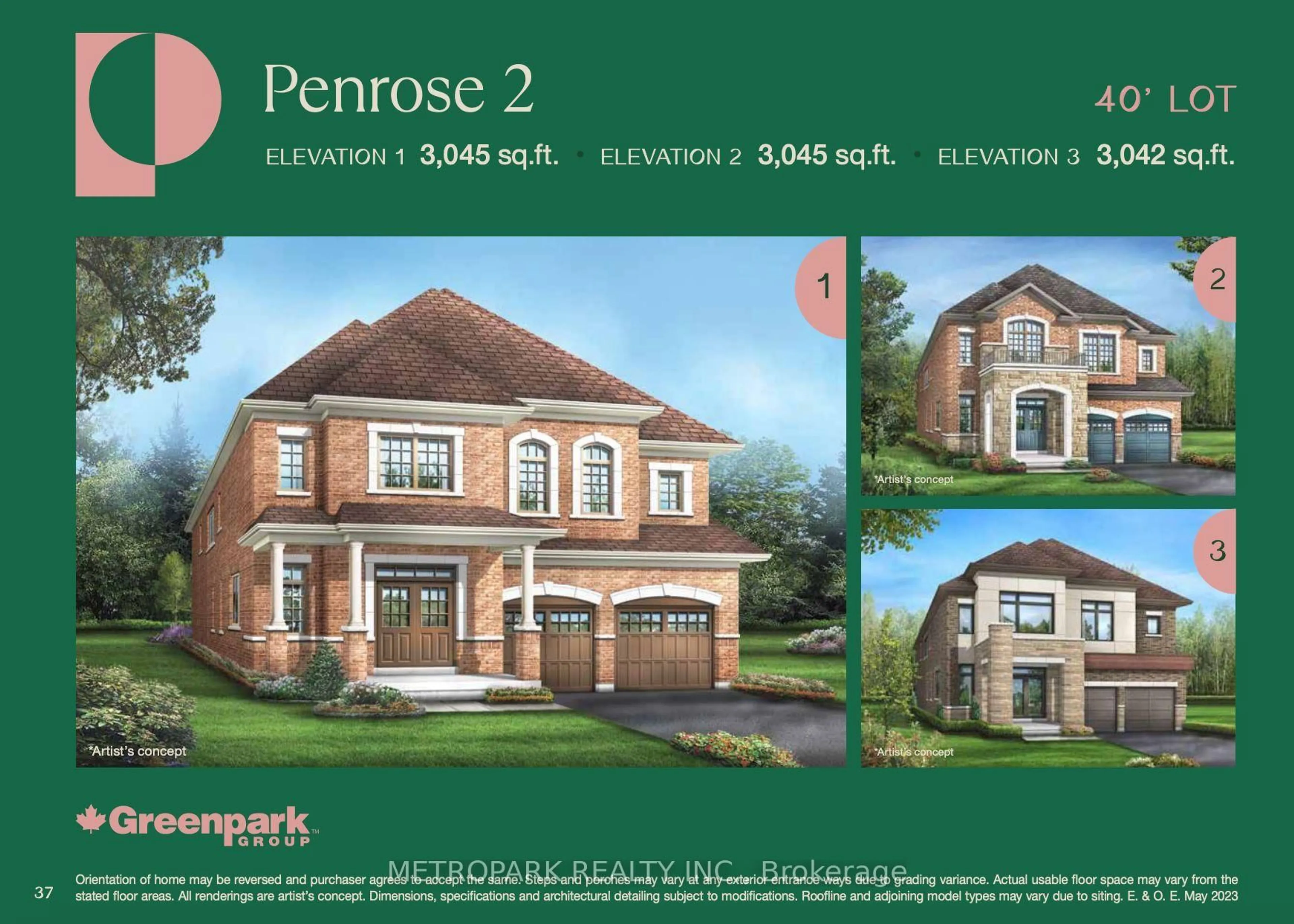 Home with brick exterior material, street for 2123 Grandview St, Oshawa Ontario L1L 0W6