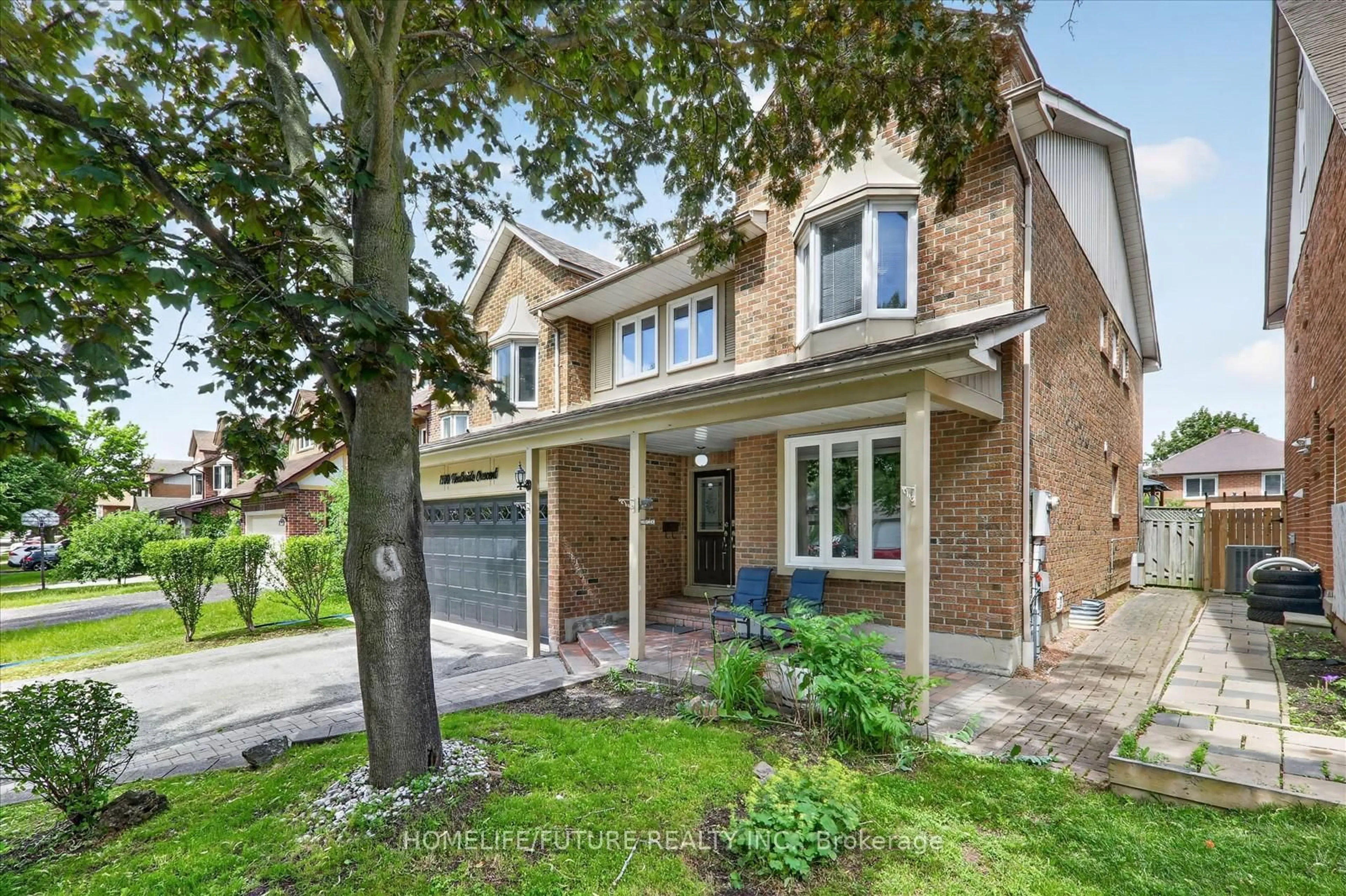 Home with brick exterior material, street for 1580 Heathside Cres, Pickering Ontario L1V 5W9