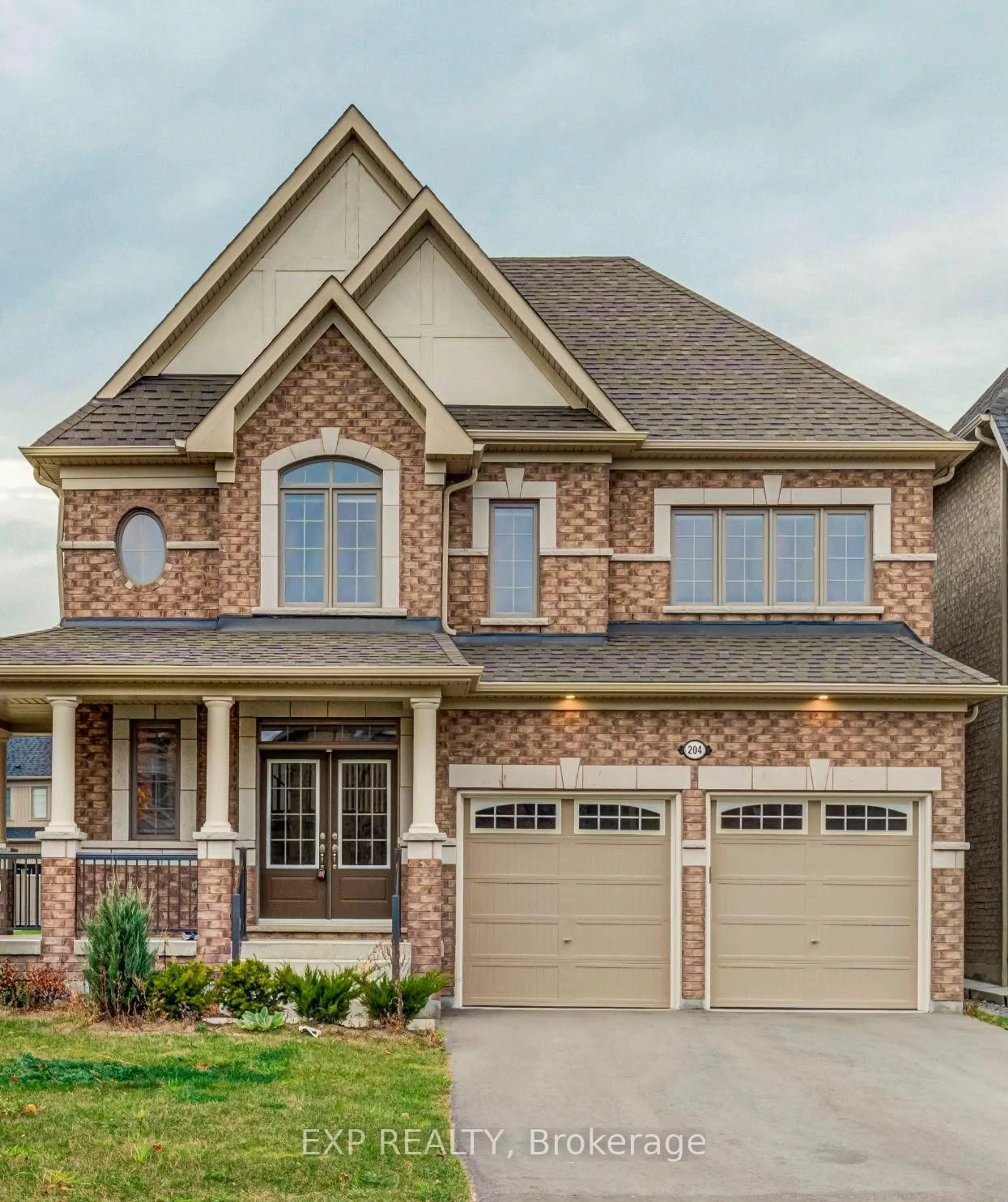 Home with brick exterior material, street for 204 Miyako Crt, Oshawa Ontario L1H 7K4