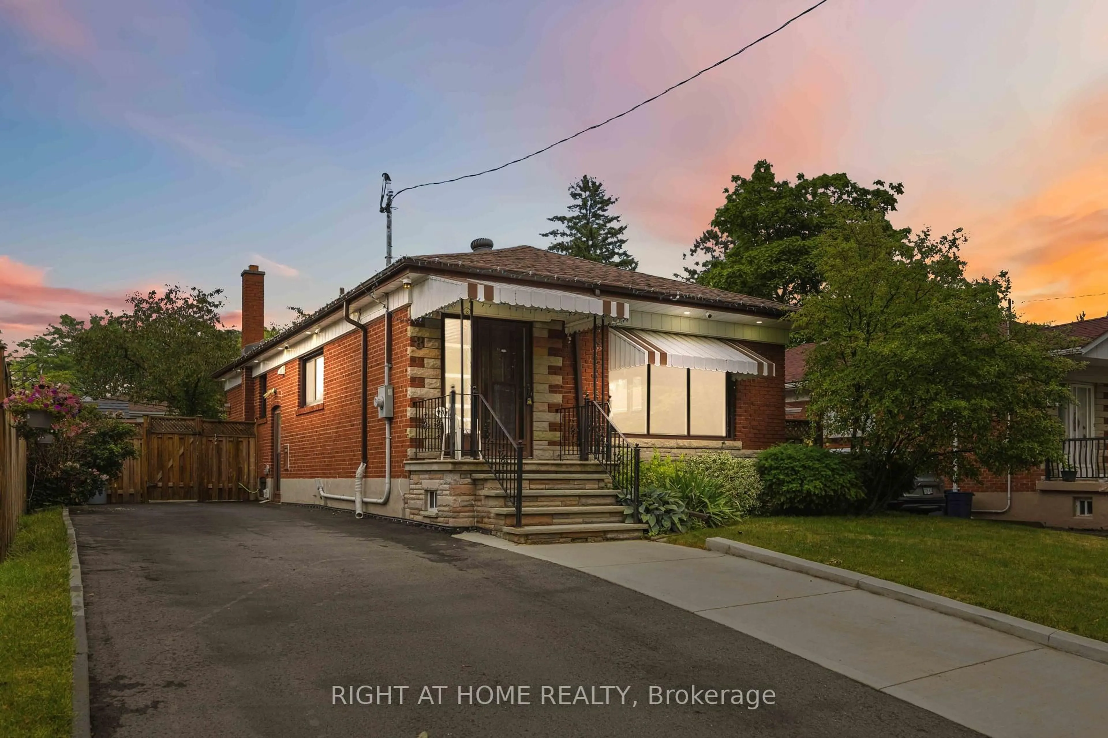 Home with brick exterior material, street for 8 Grassington Cres, Toronto Ontario M1G 1X5