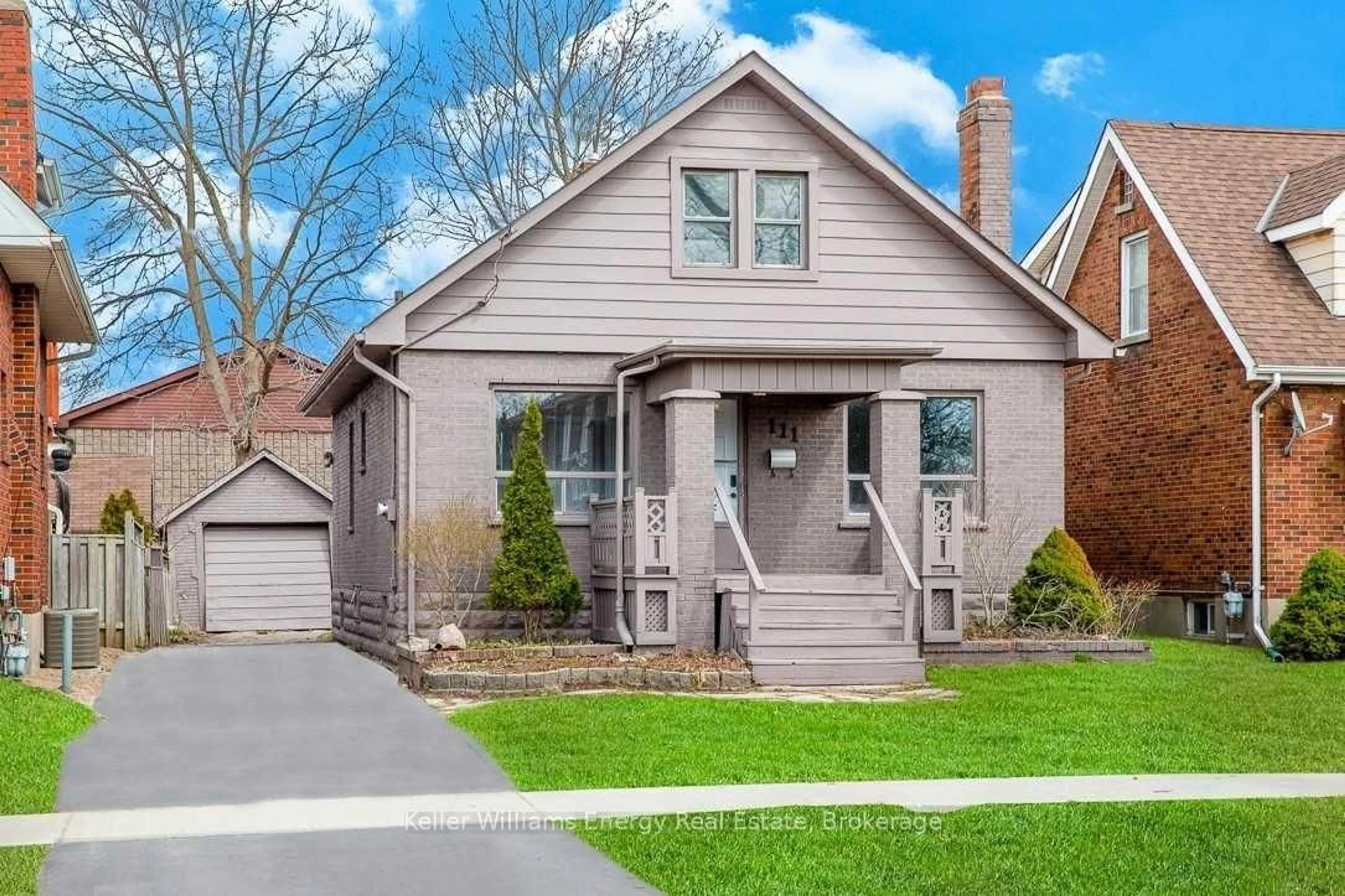 Home with brick exterior material, street for 111 Oshawa Blvd, Oshawa Ontario L1H 5R4