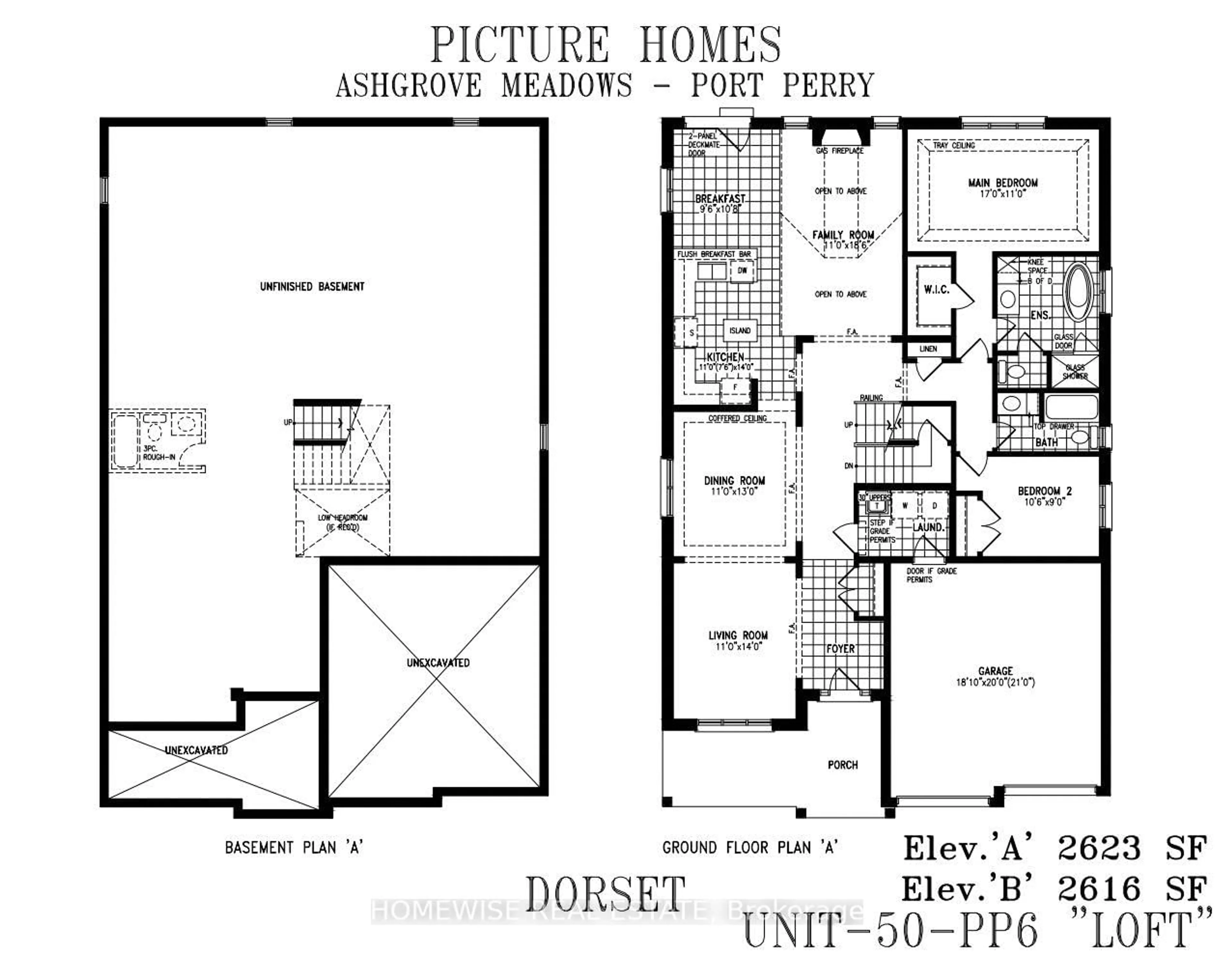 Floor plan for 172 Steinway Dr, Scugog Ontario L9L 1V5