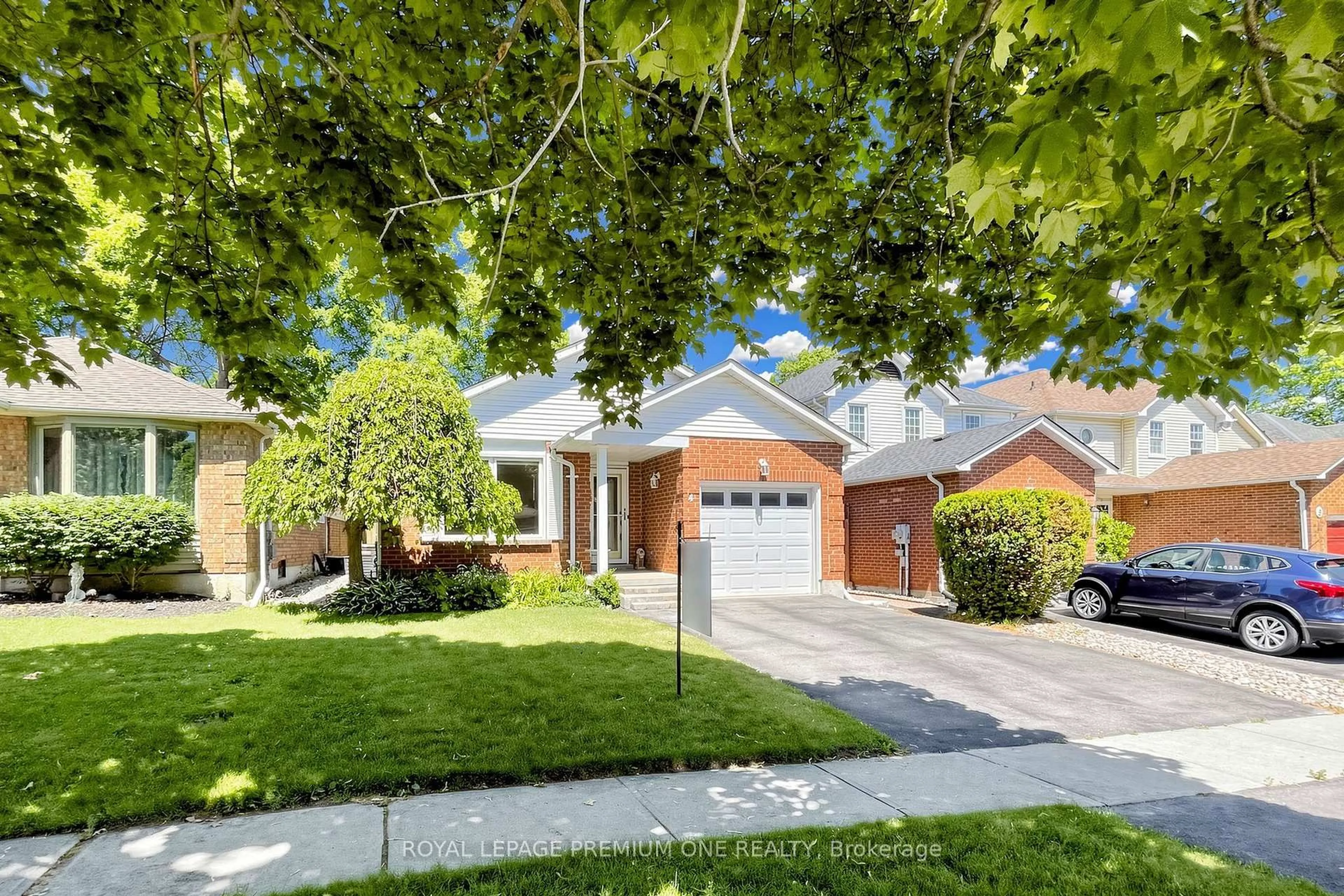 Home with brick exterior material, street for 4 Prout Dr, Clarington Ontario L1C 4A4
