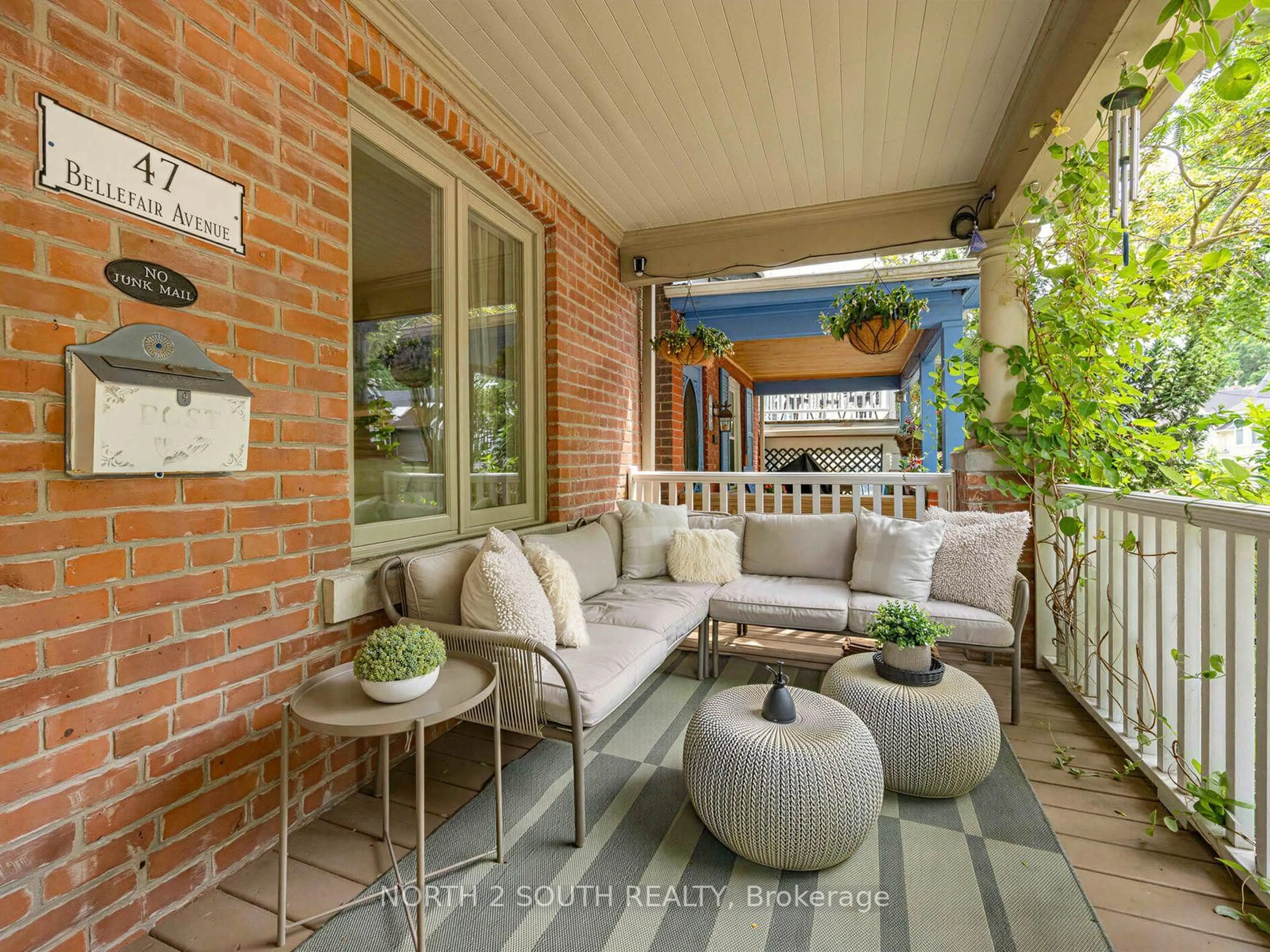 Patio, street for 47 Bellefair Ave, Toronto Ontario M4L 3T7