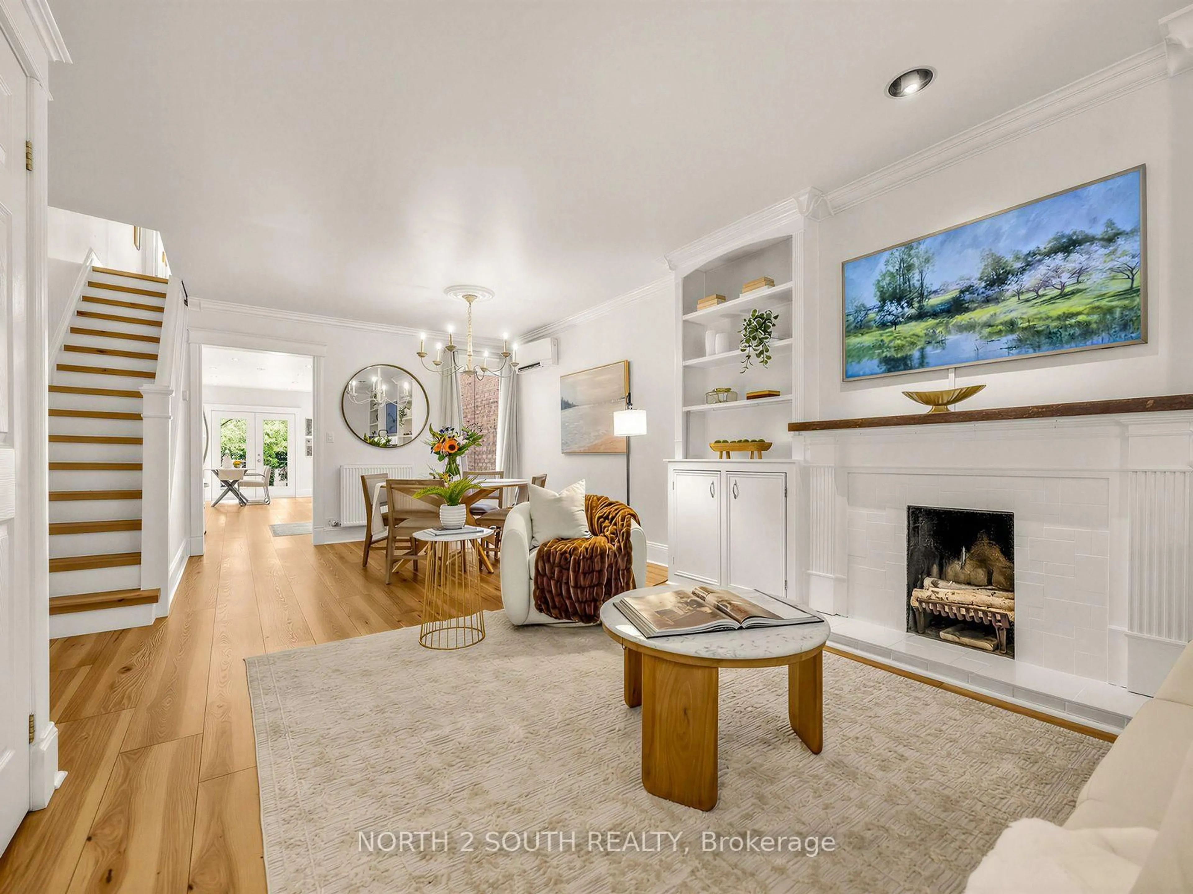 Living room with furniture, unknown for 47 Bellefair Ave, Toronto Ontario M4L 3T7
