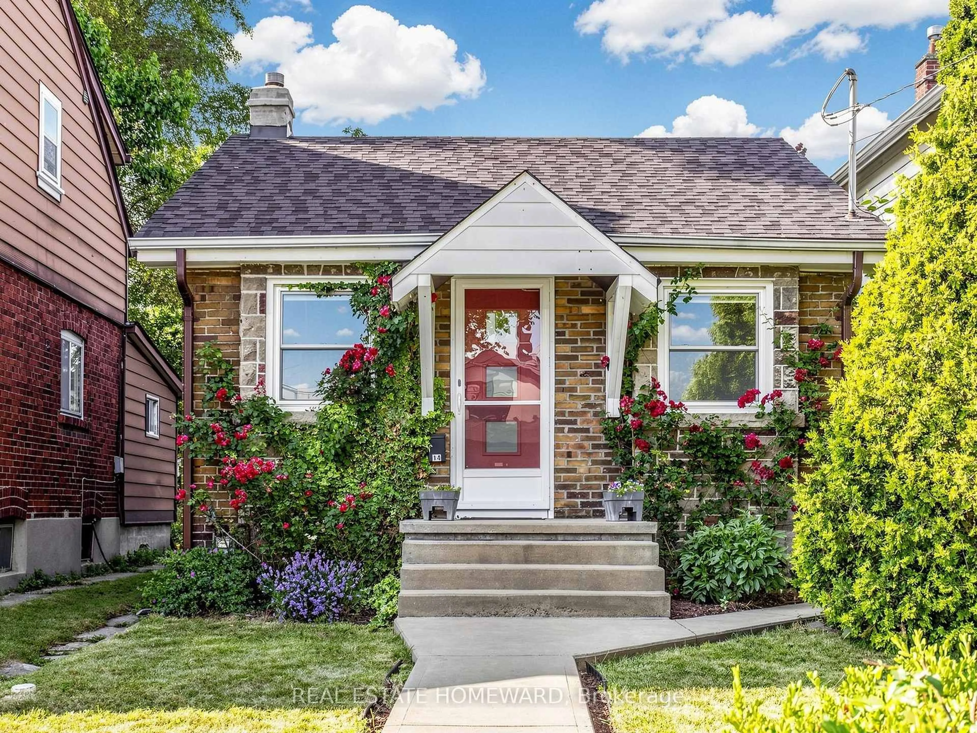 Home with brick exterior material, street for 14 Beachdale Ave, Toronto Ontario M1N 1V8