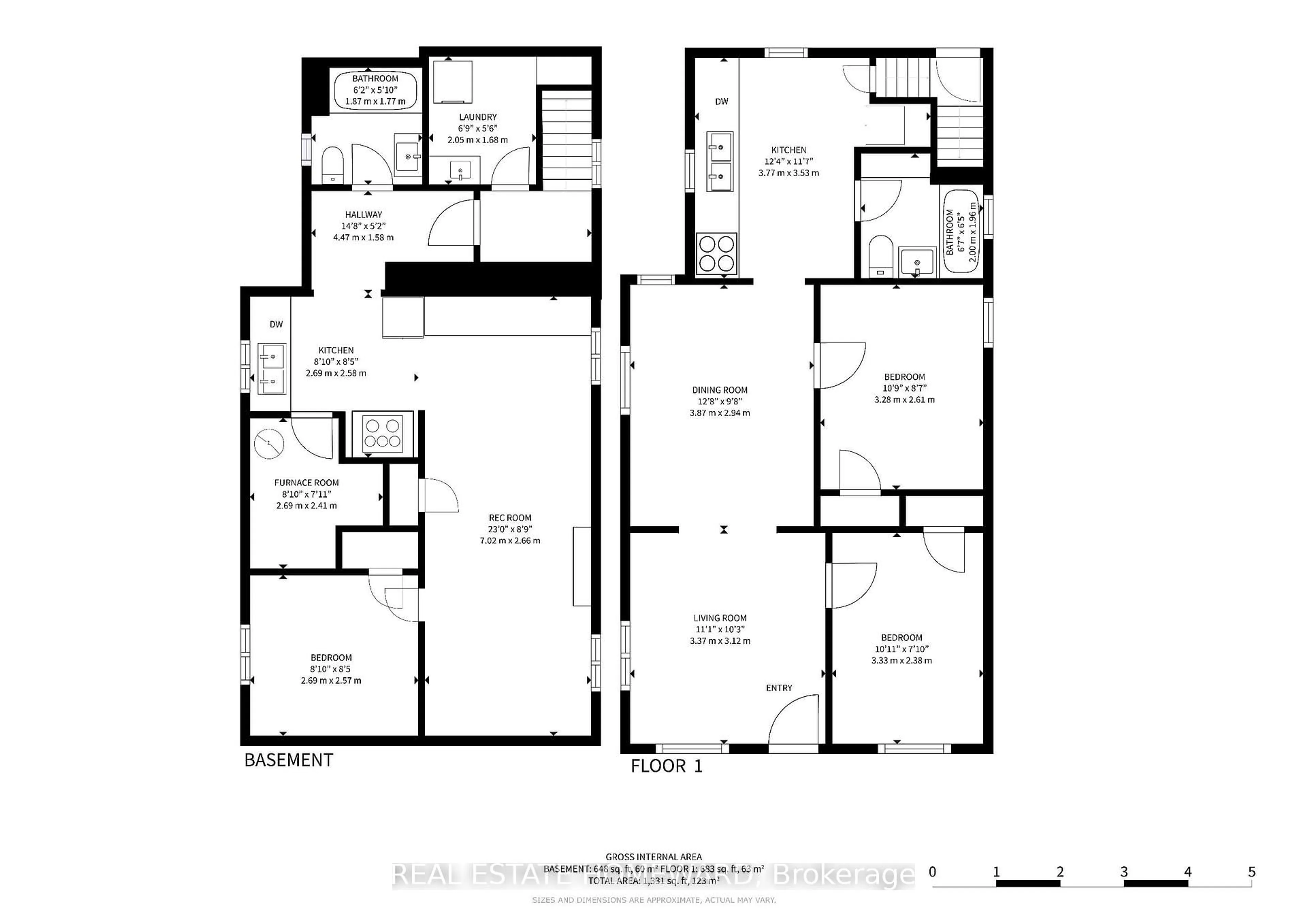 Floor plan for 14 Beachdale Ave, Toronto Ontario M1N 1V8