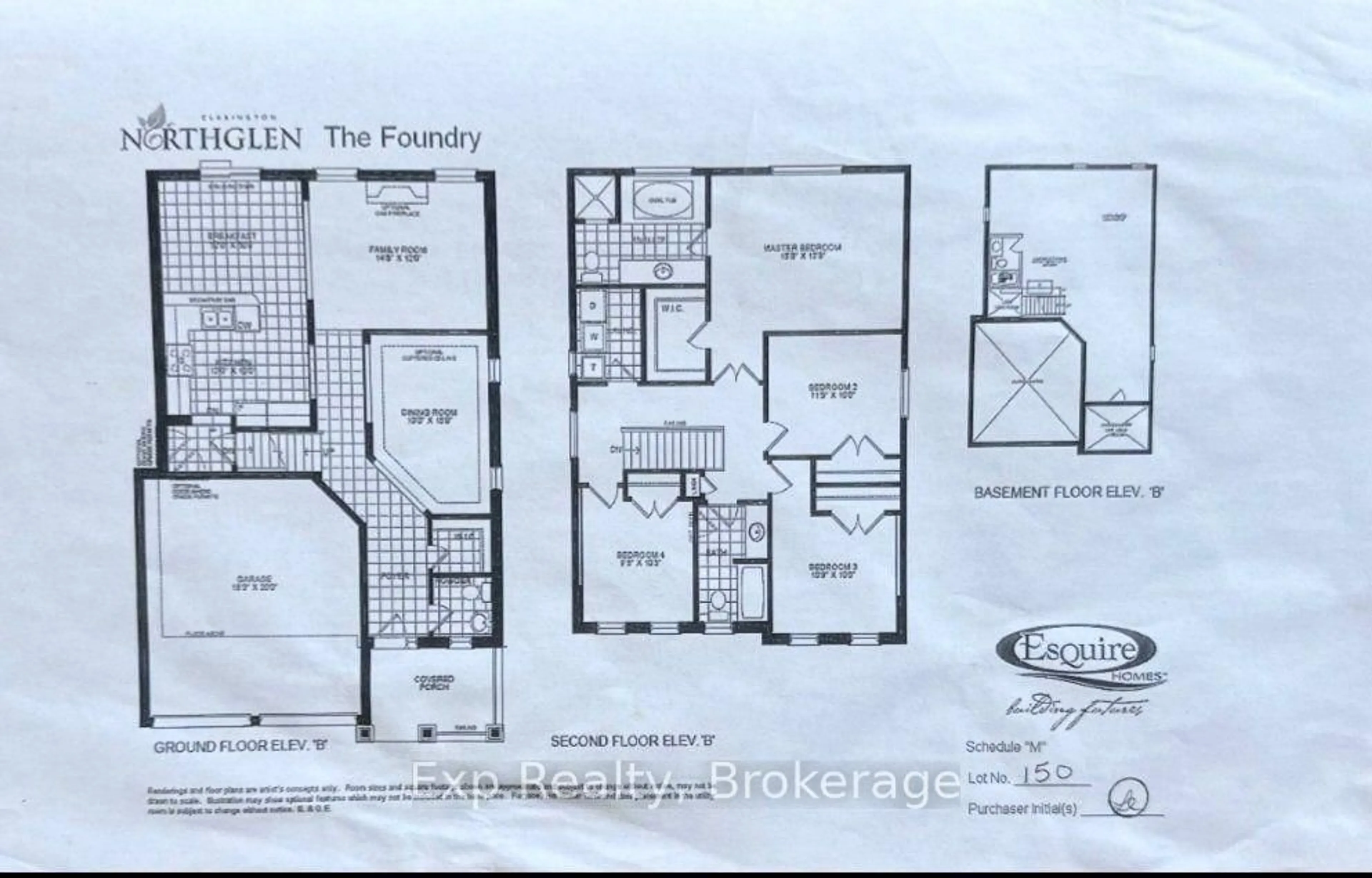 Floor plan for 26 William Fair Dr, Clarington Ontario L1C 0T1